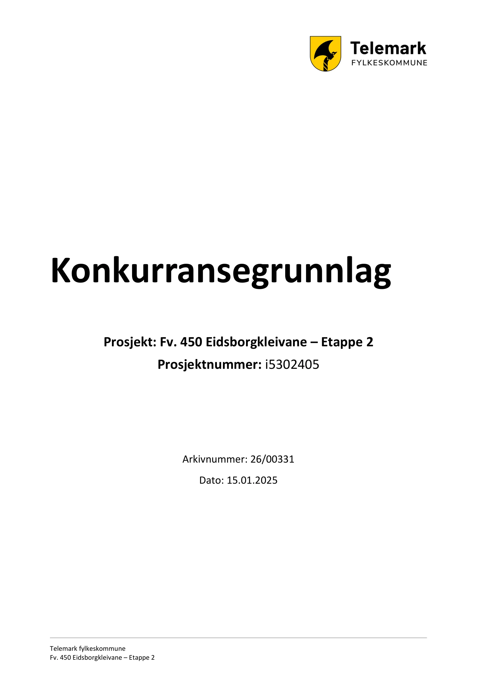 Konkurransebeskrivelse