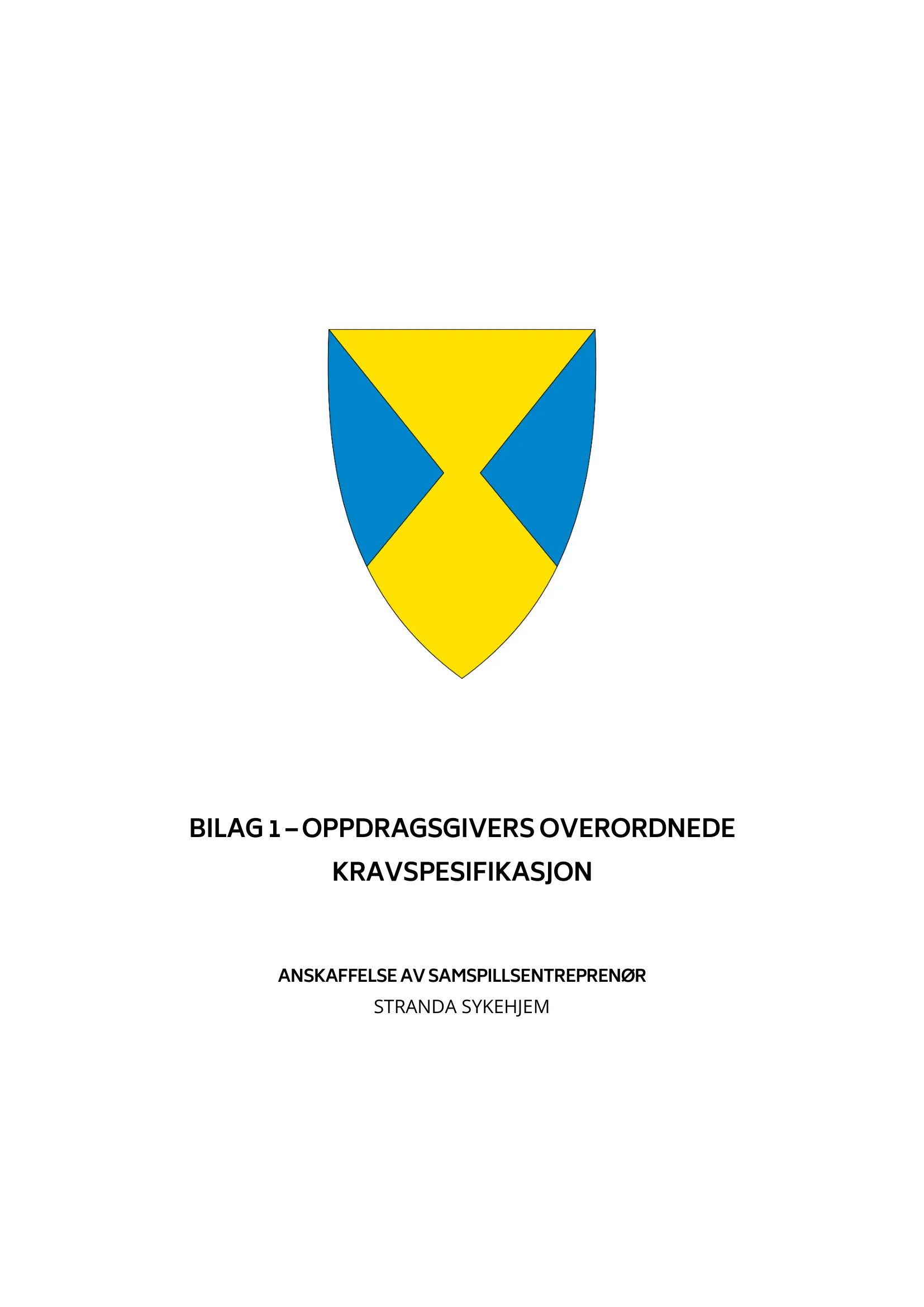 Kravspesifikasjon