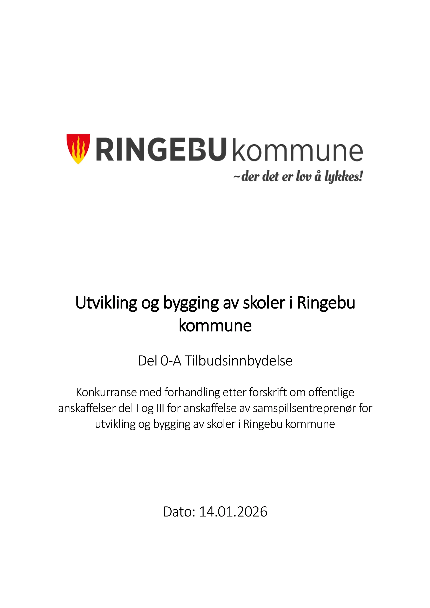Konkurransebeskrivelse