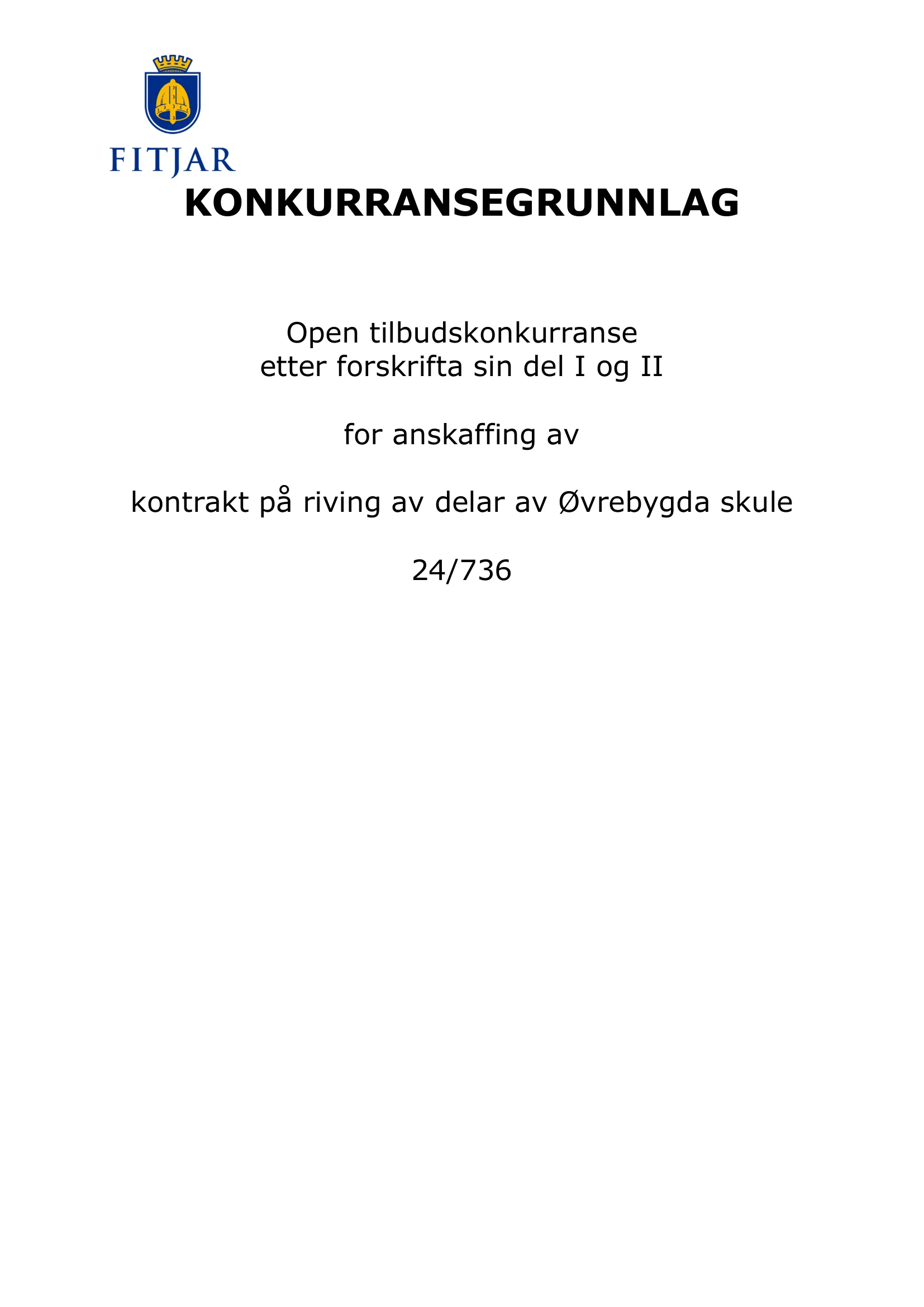 Konkurransebeskrivelse