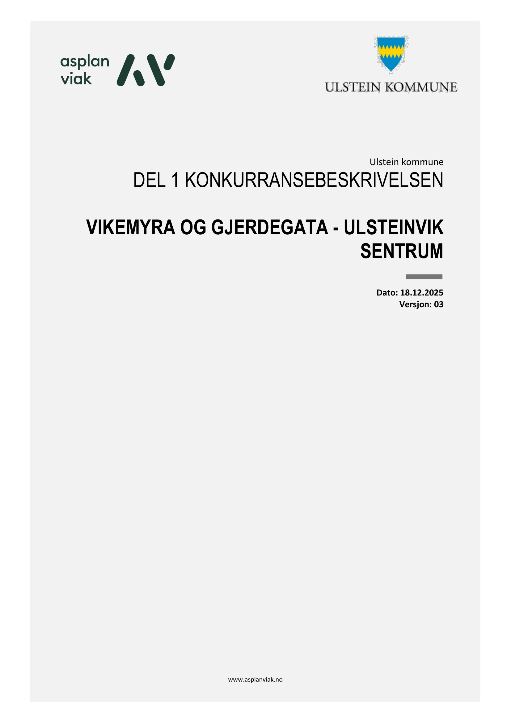 Konkurransebeskrivelse