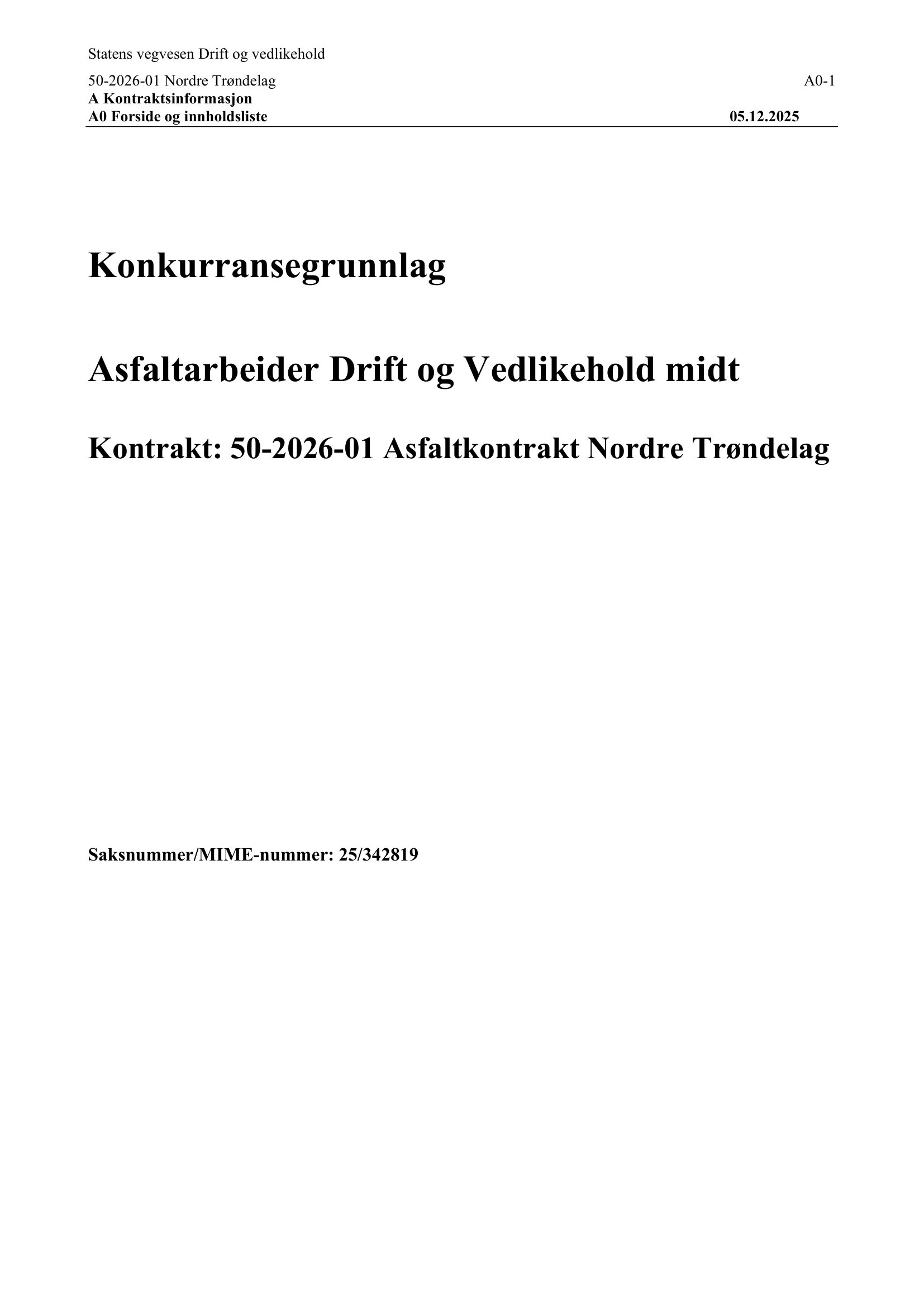 Konkurransebeskrivelse