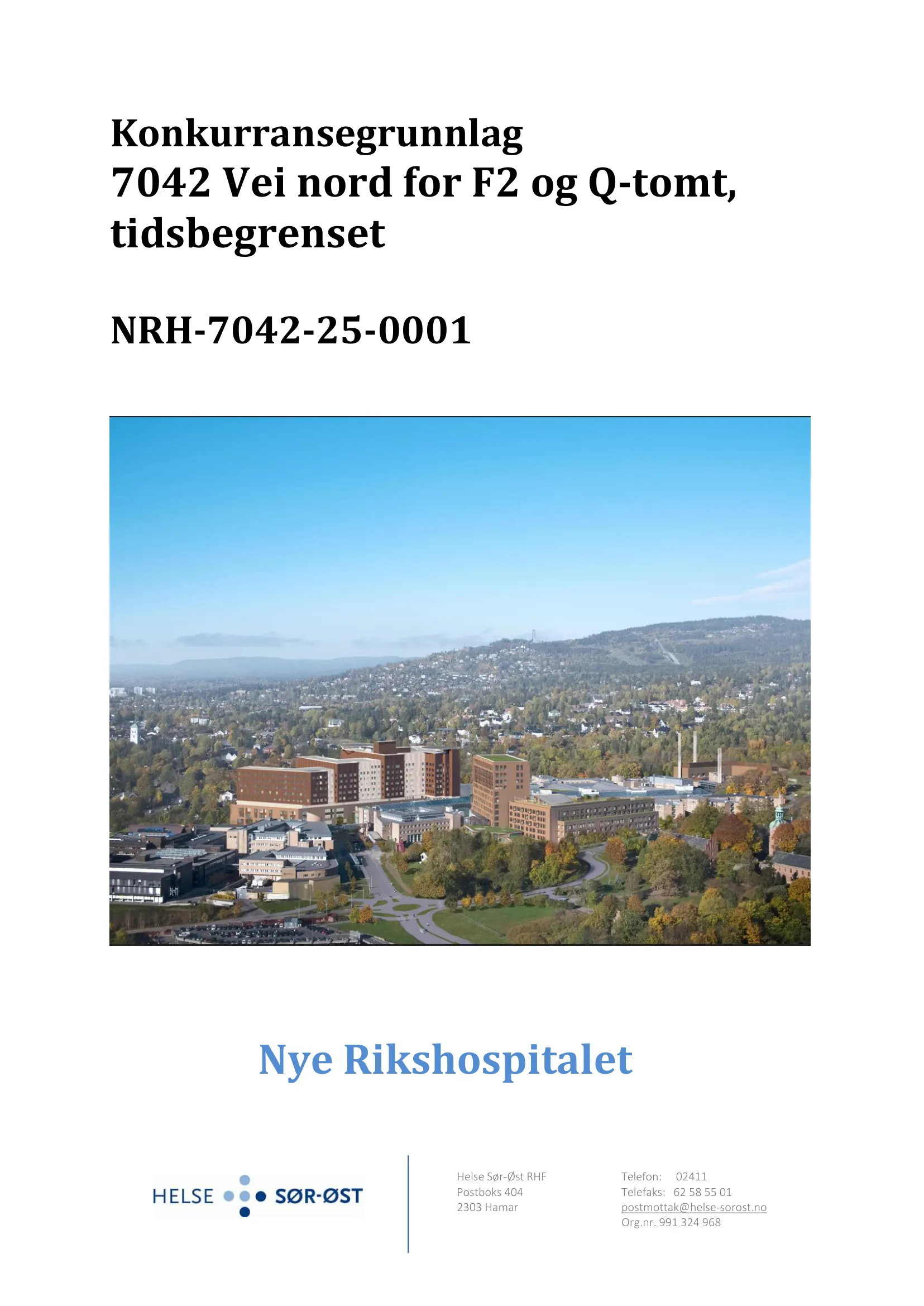 Konkurransebeskrivelse