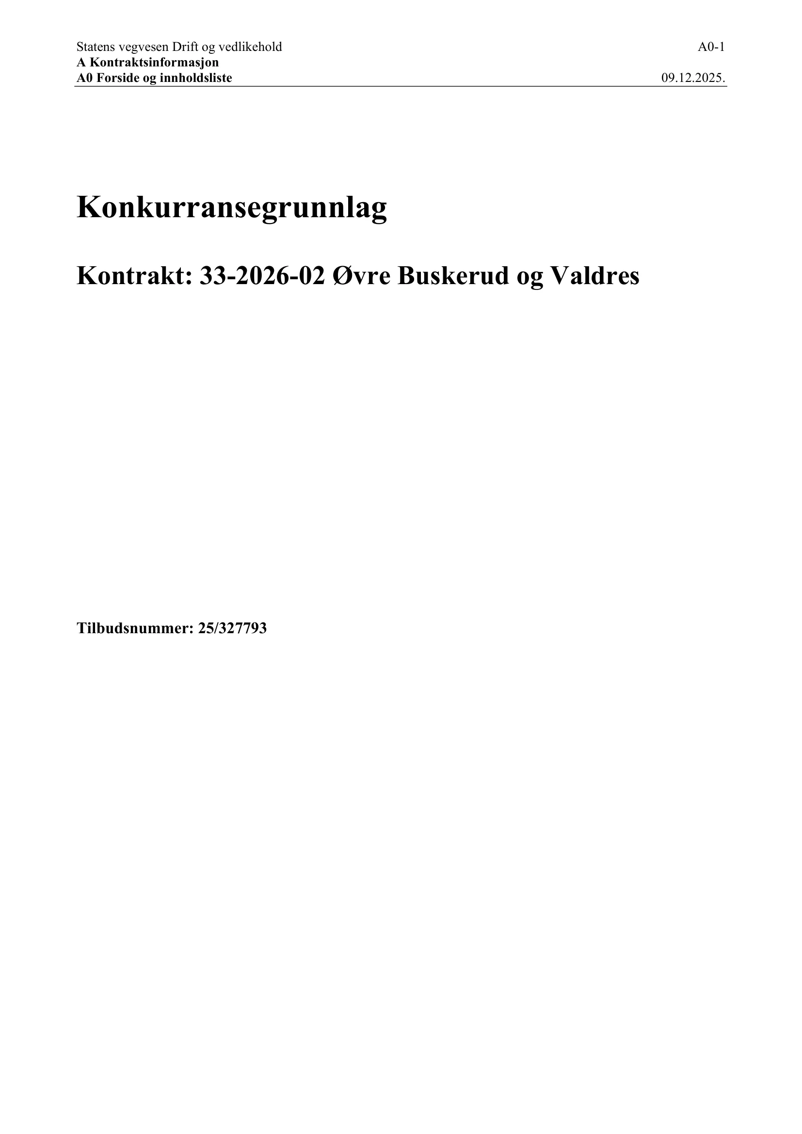 Konkurransebeskrivelse