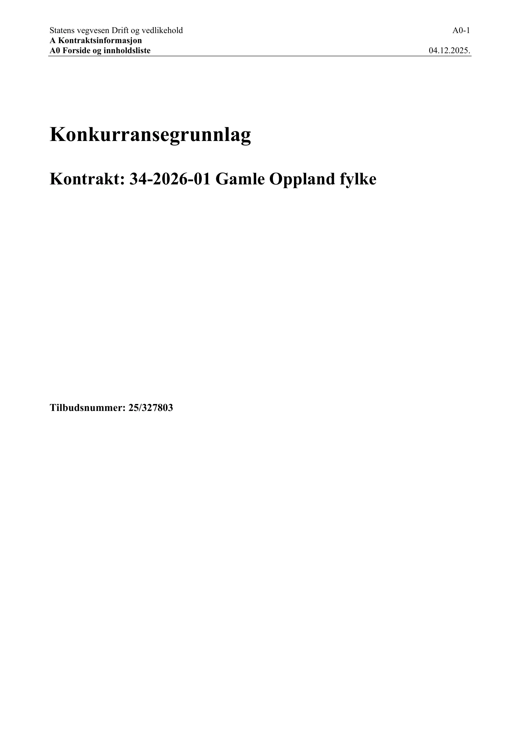 Konkurransebeskrivelse