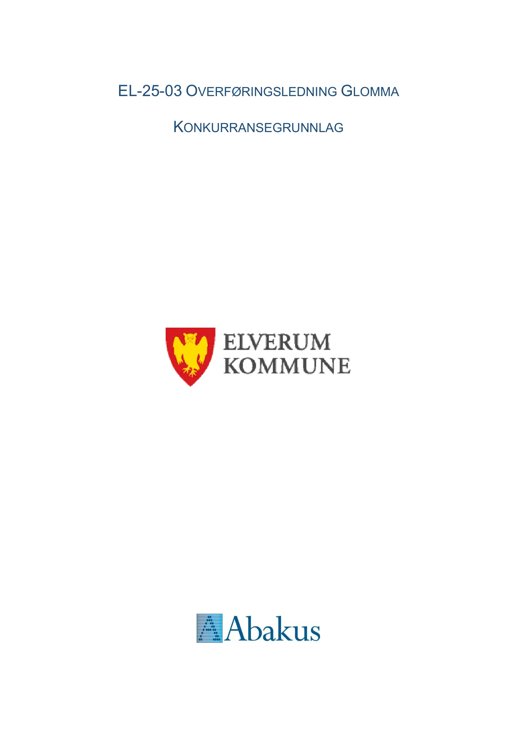 Konkurransebeskrivelse