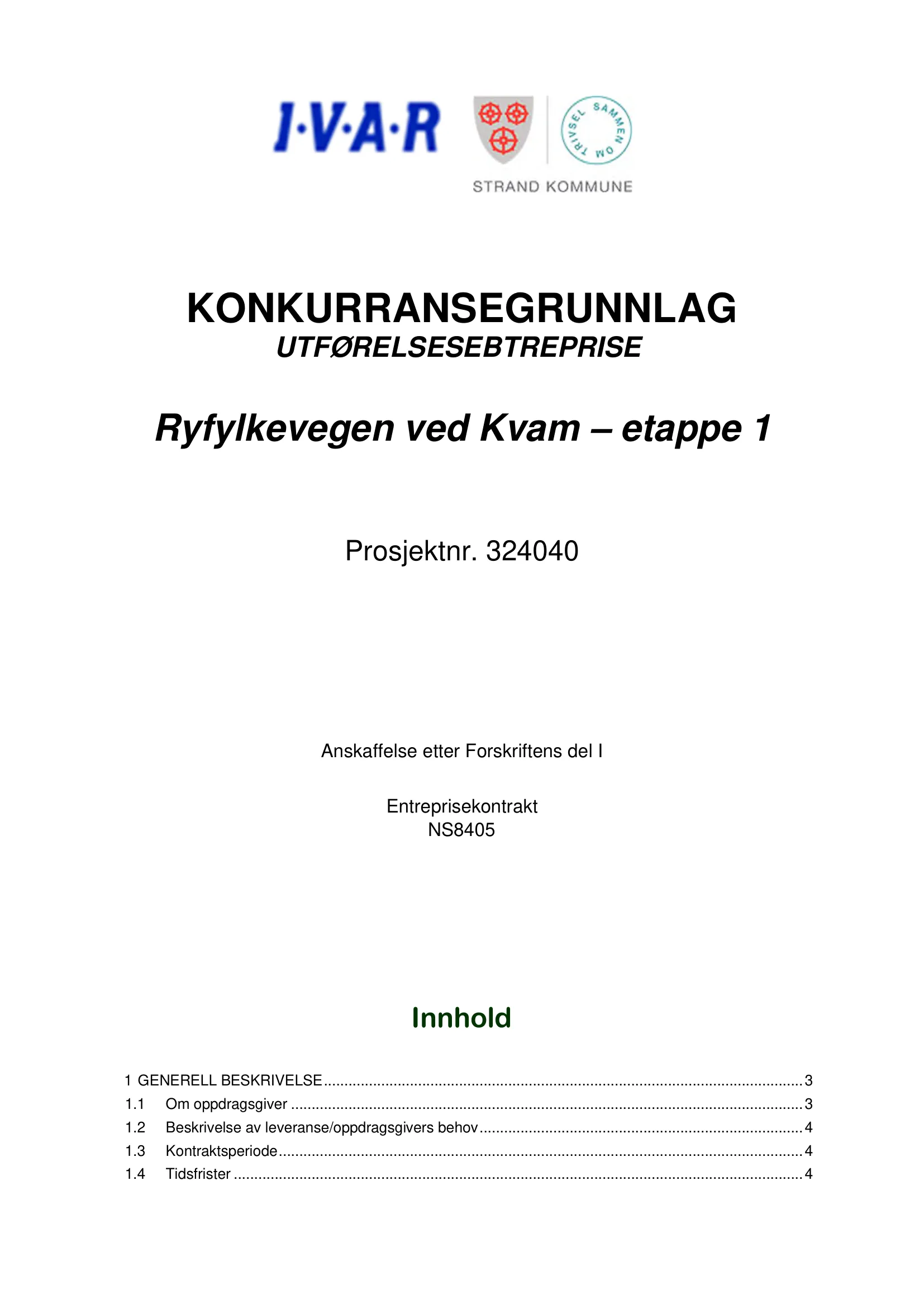 Konkurransebeskrivelse