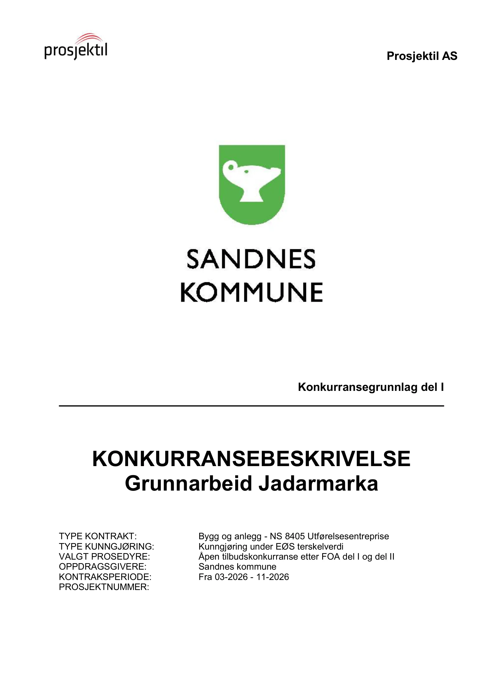 Konkurransebeskrivelse