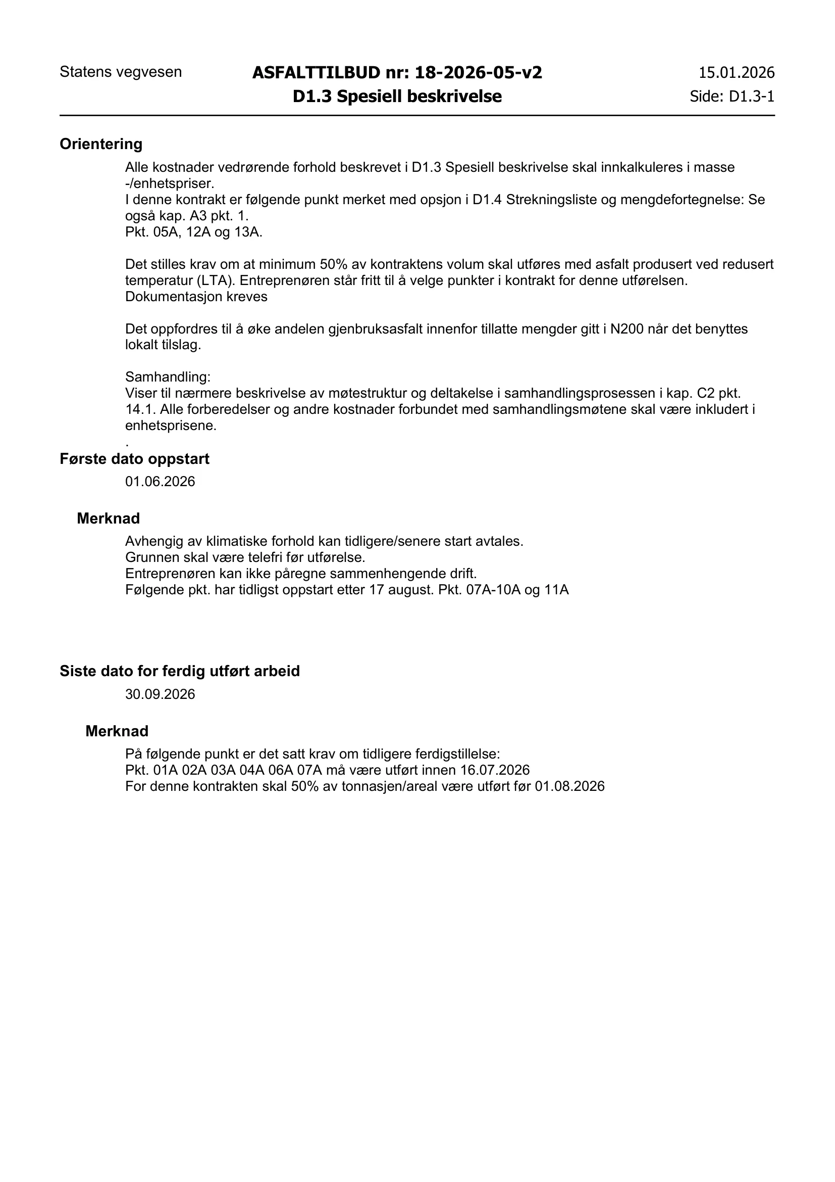 Kravspesifikasjon