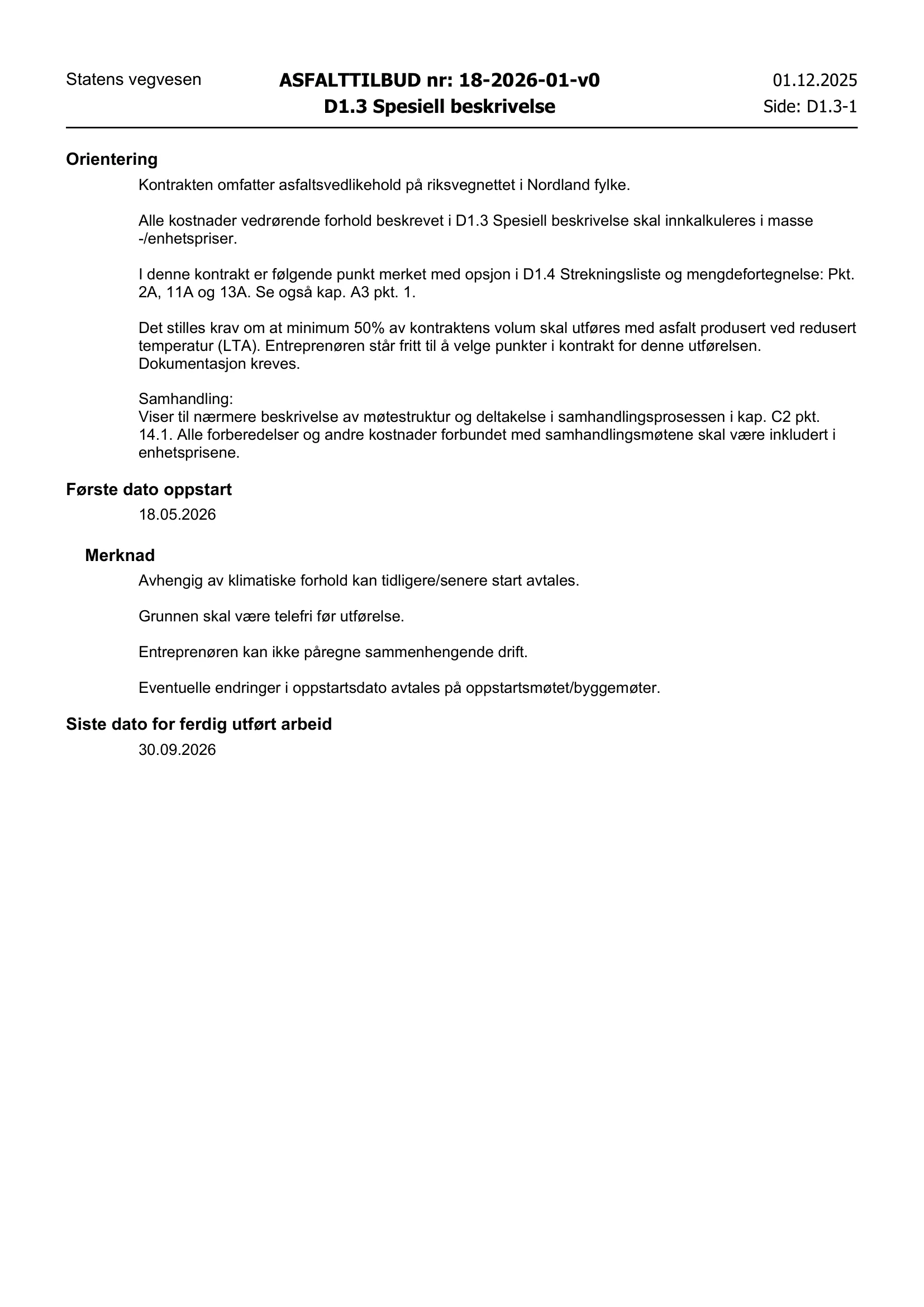 Kravspesifikasjon