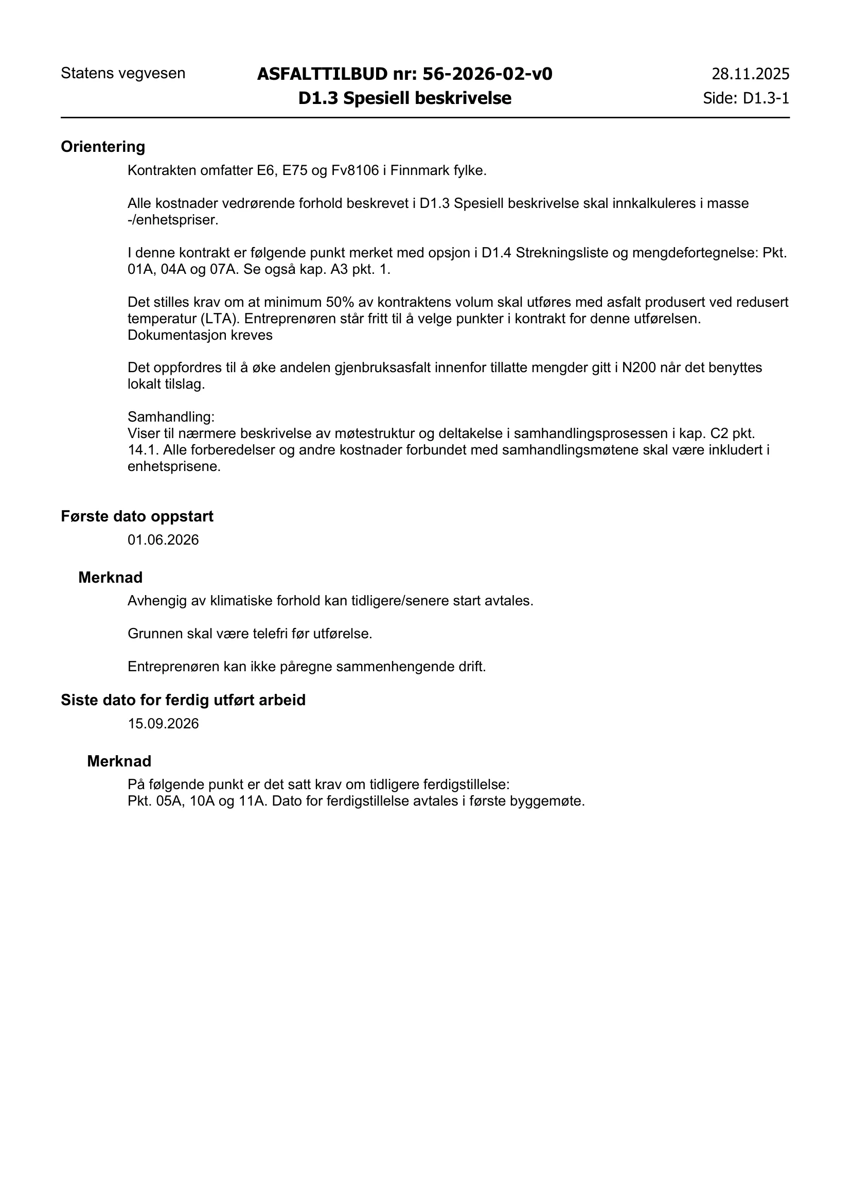 Kravspesifikasjon