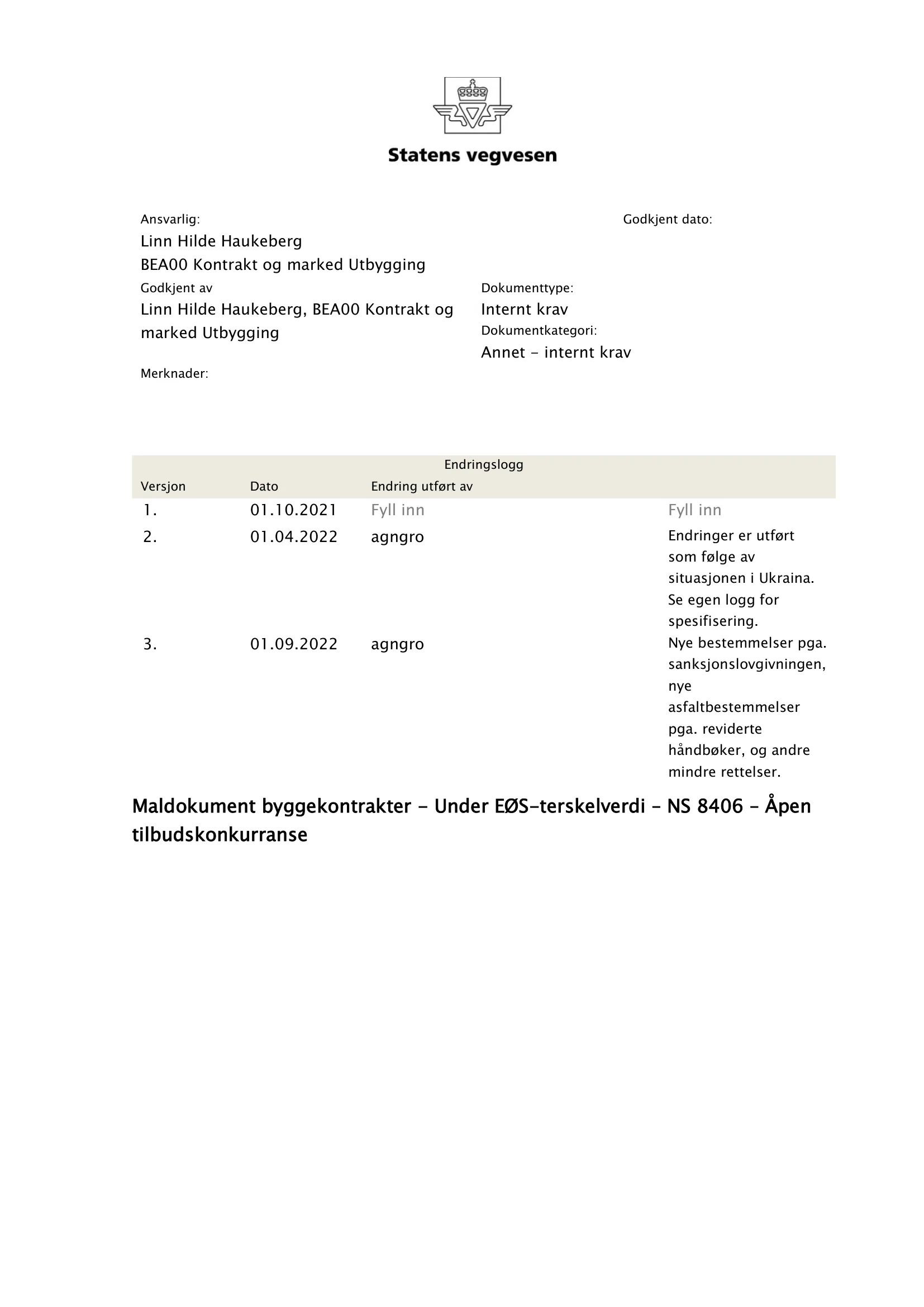 Konkurransebeskrivelse