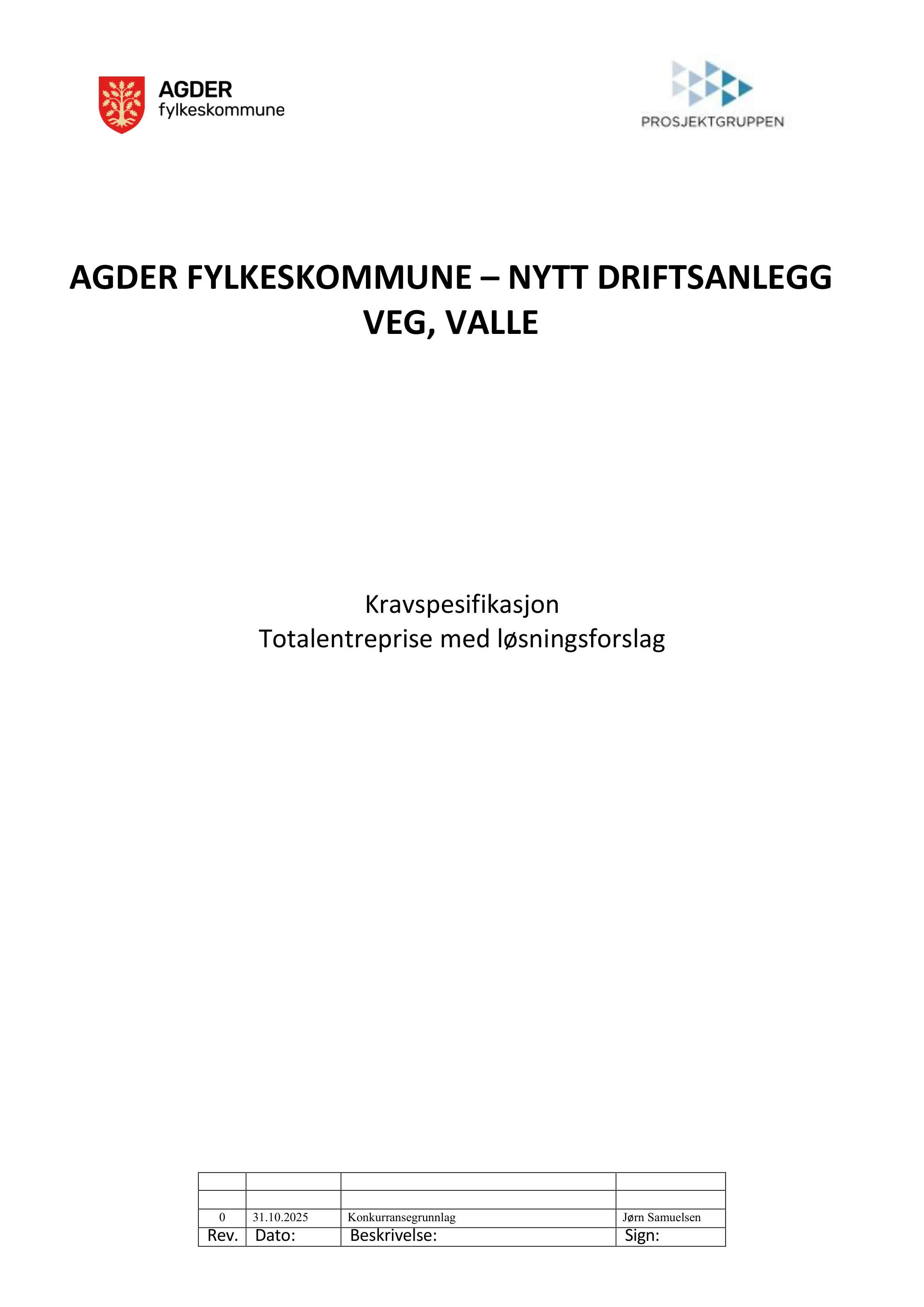 Kravspesifikasjon