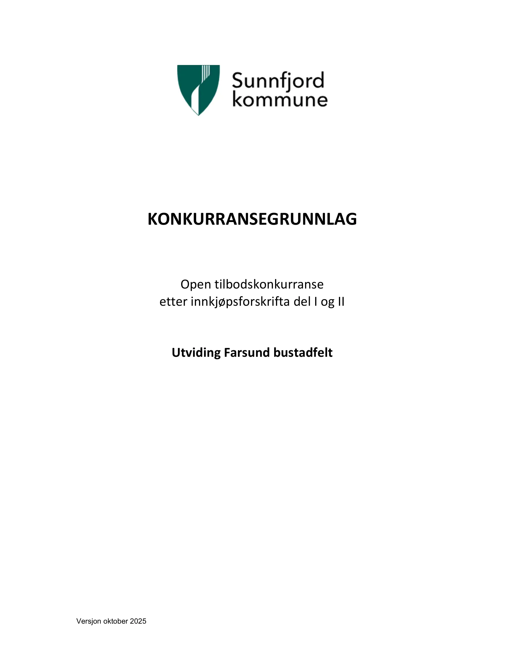 Konkurransebeskrivelse