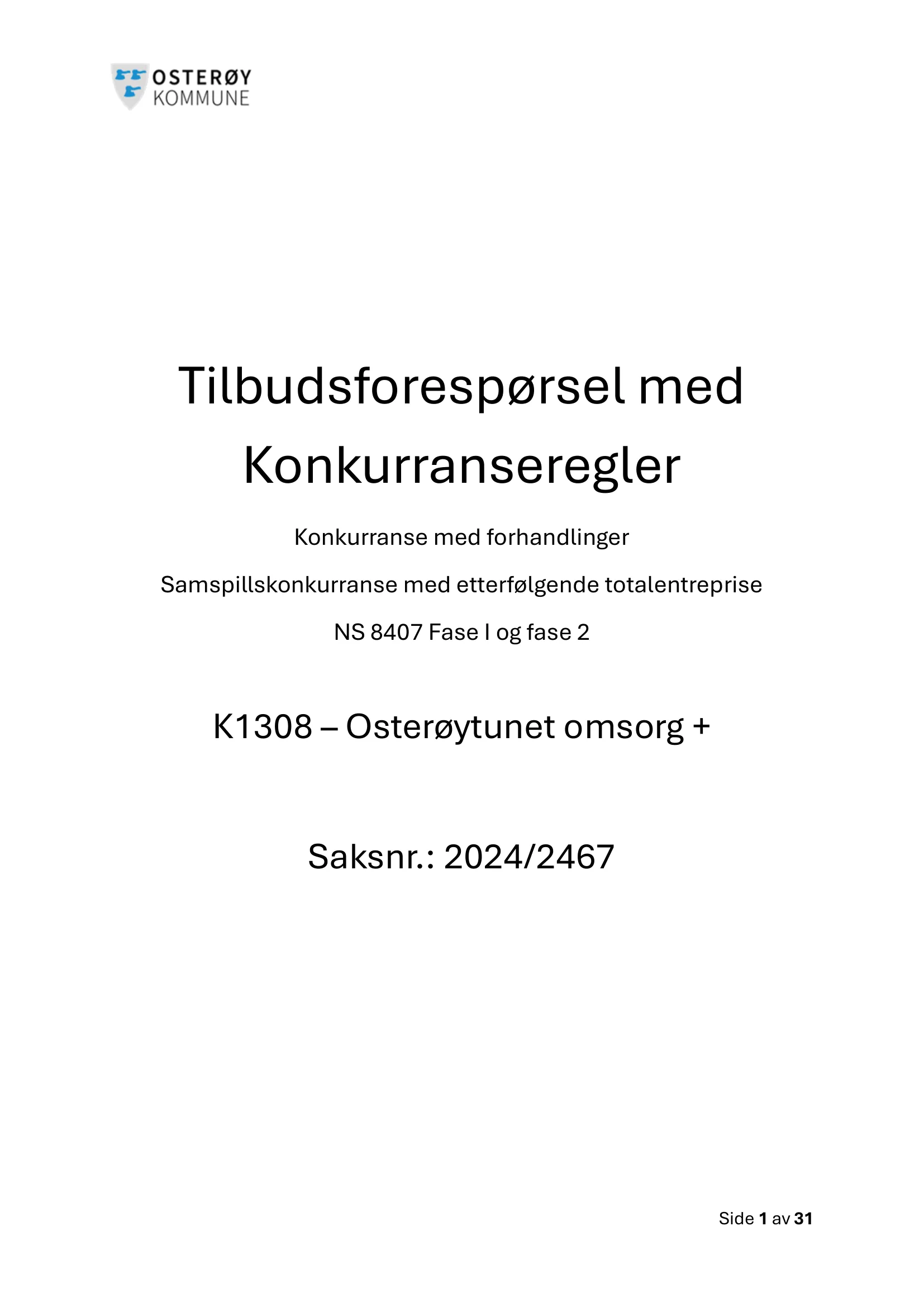 Konkurransebeskrivelse