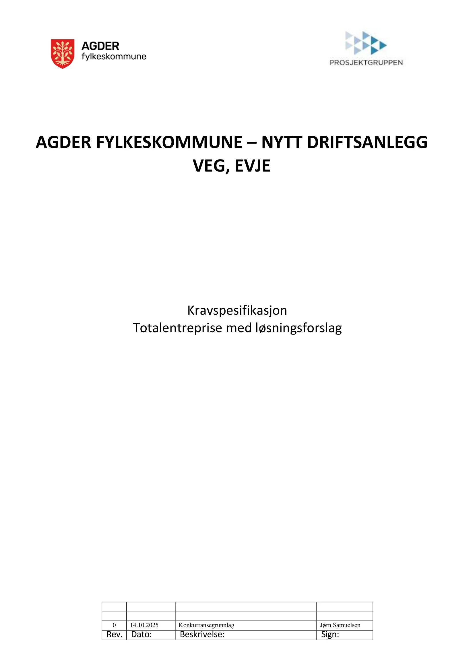 Kravspesifikasjon