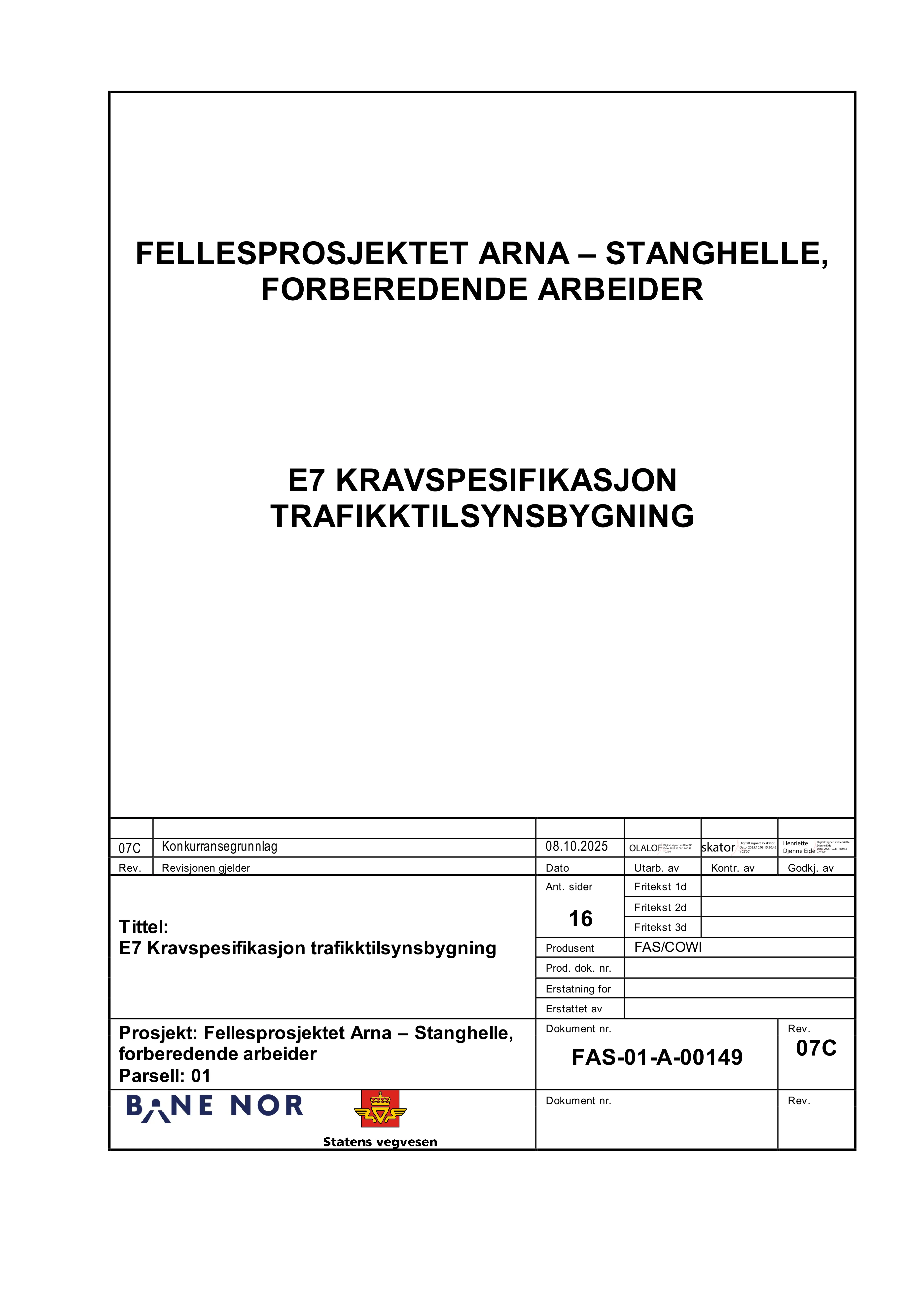 Kravspesifikasjon