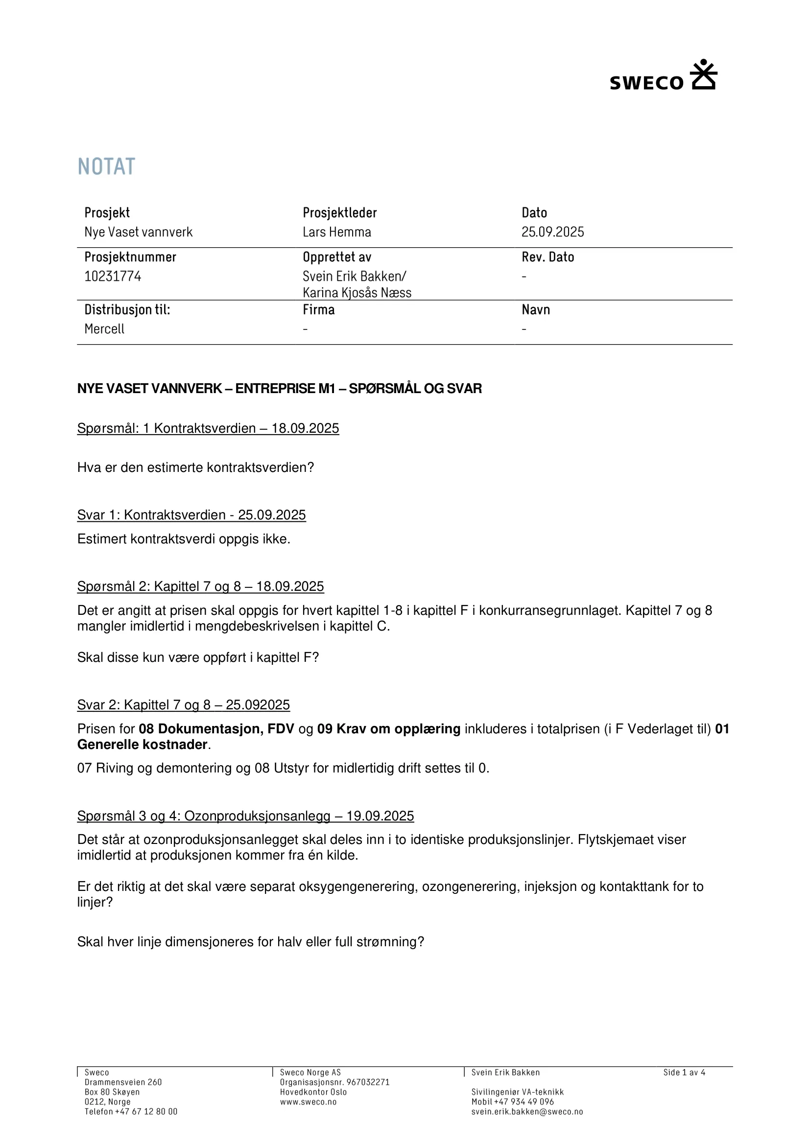 Konkurransebeskrivelse