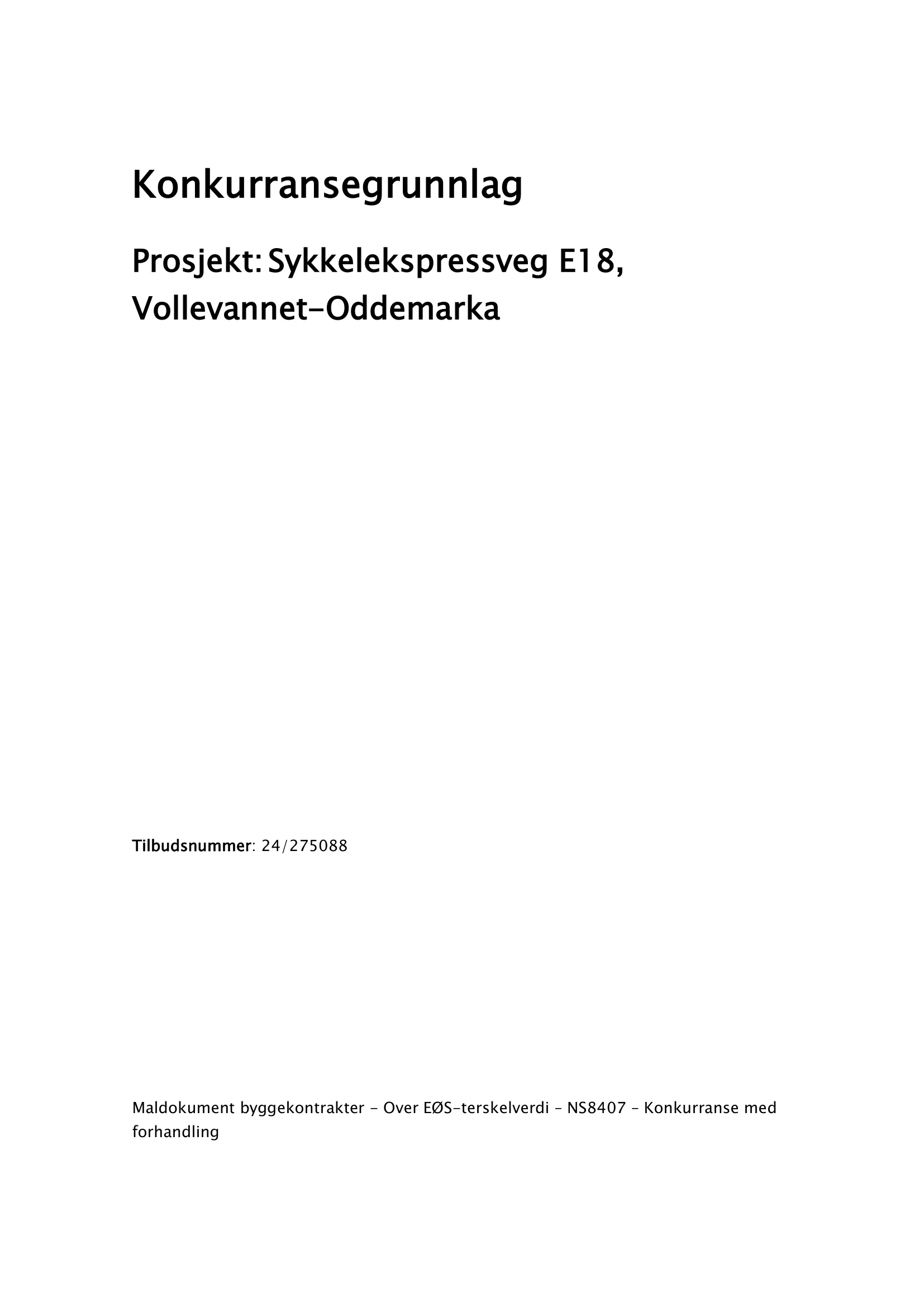 Konkurransebeskrivelse