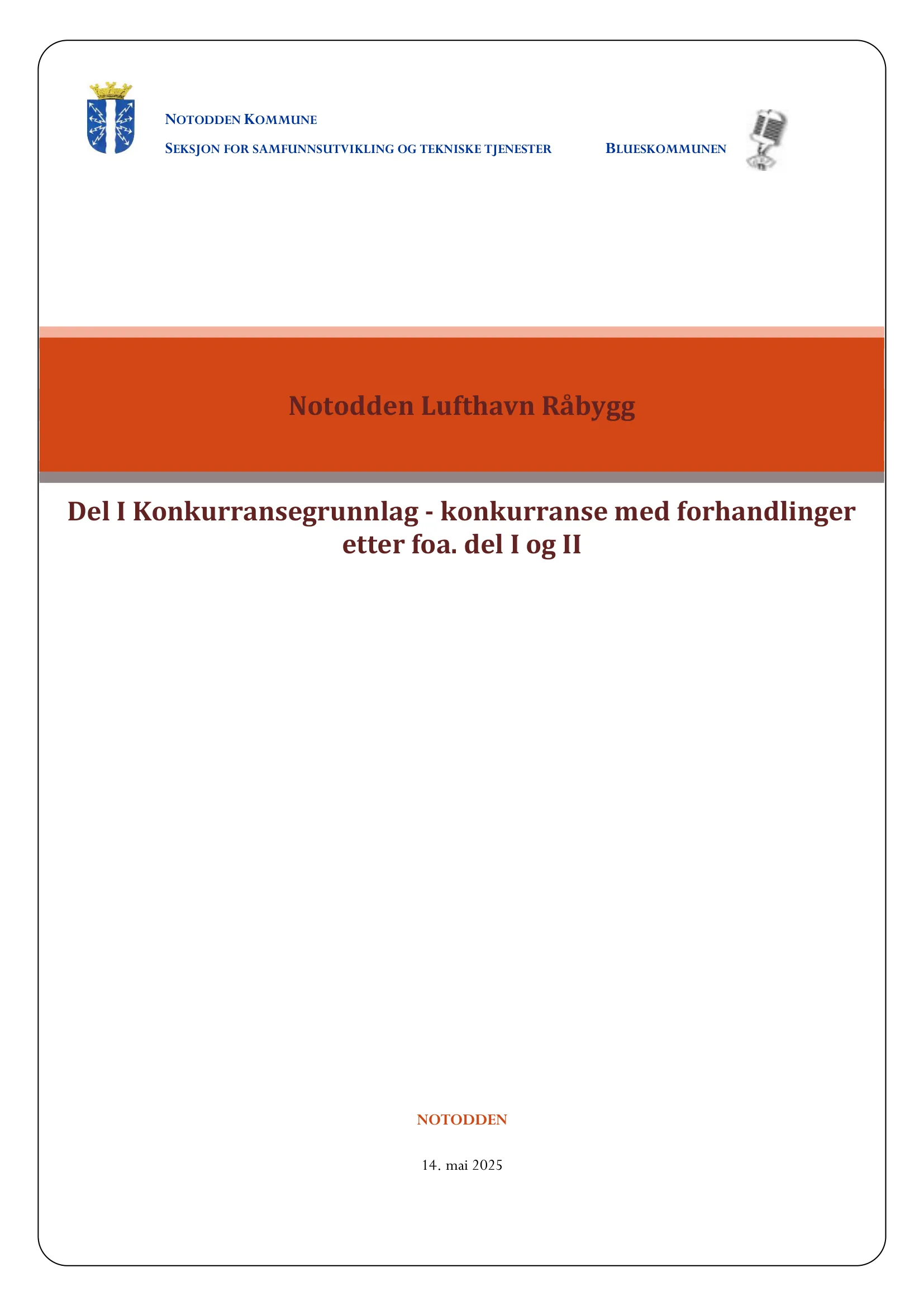 Konkurransebeskrivelse