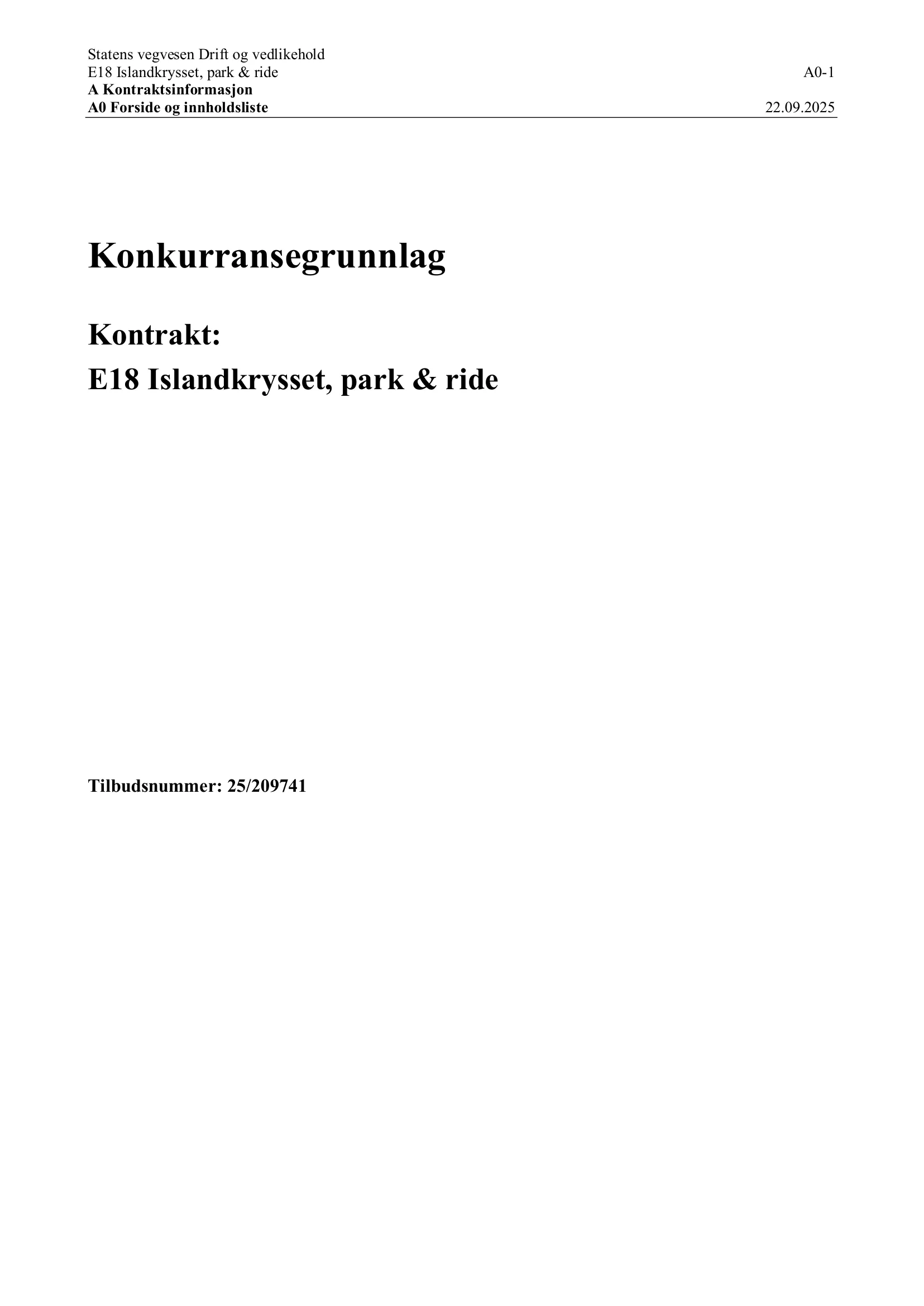 Konkurransebeskrivelse