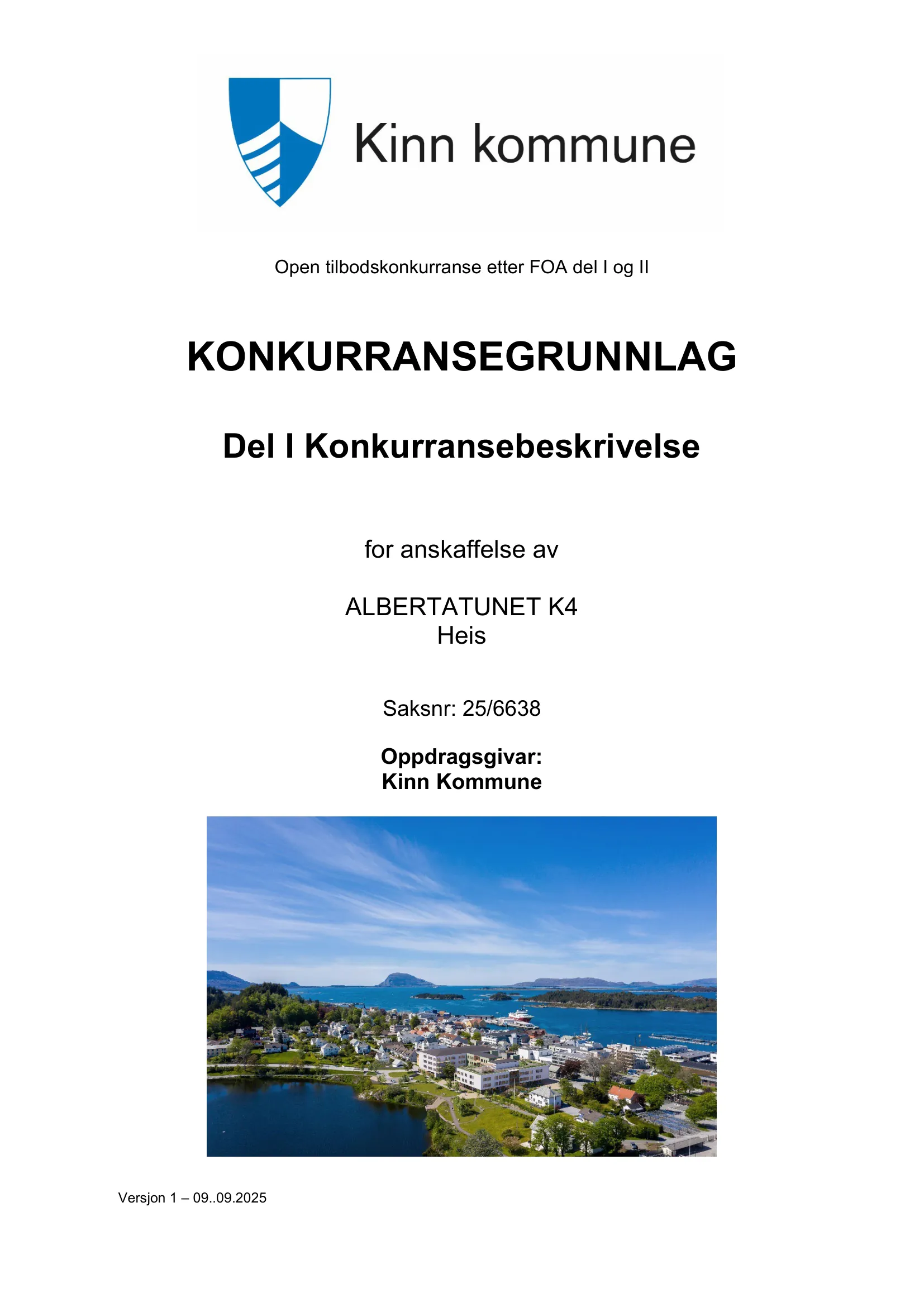 Konkurransebeskrivelse
