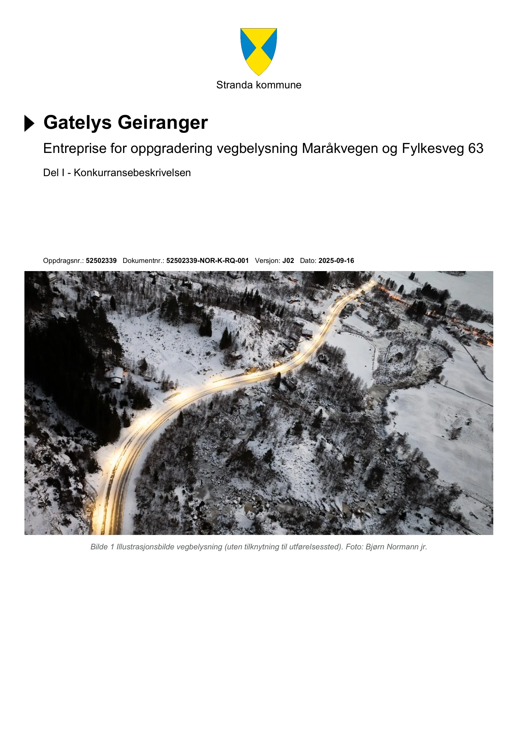 Konkurransebeskrivelse