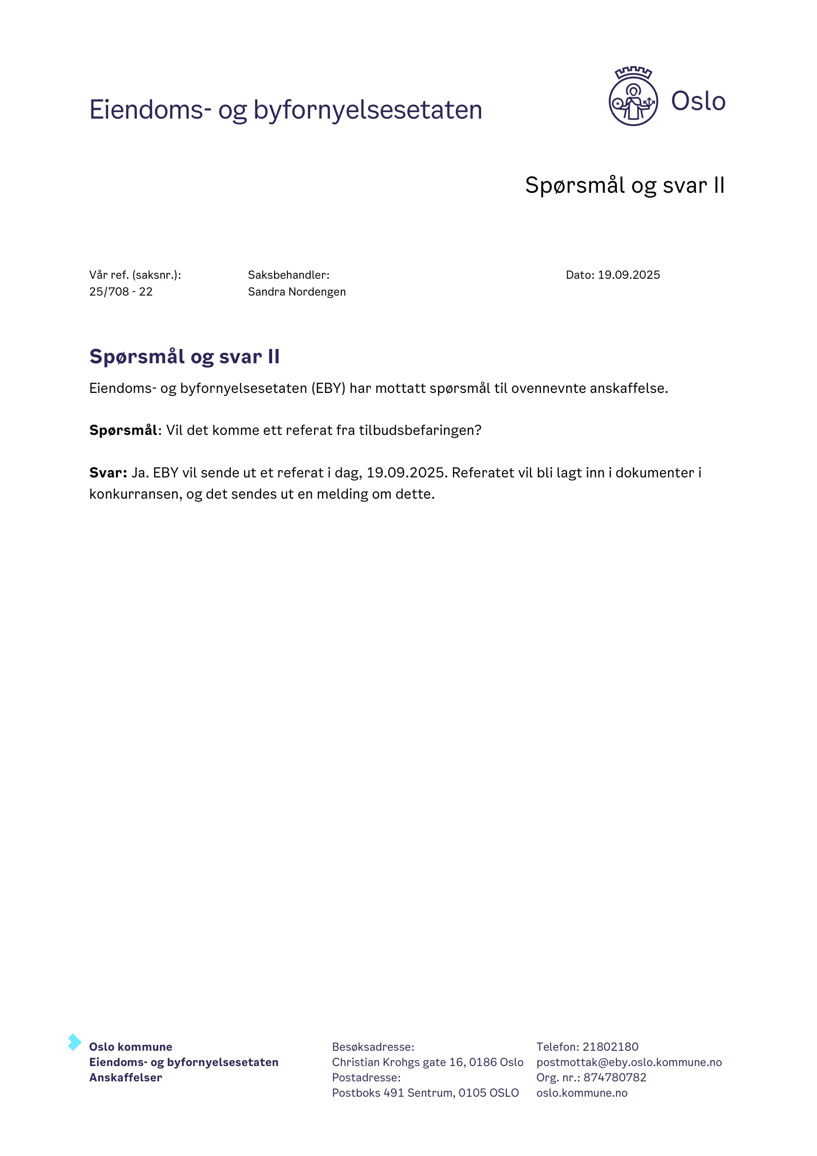 Konkurransebeskrivelse