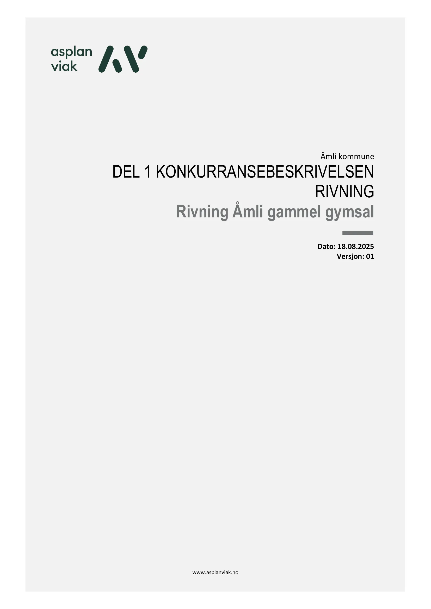 Konkurransebeskrivelse