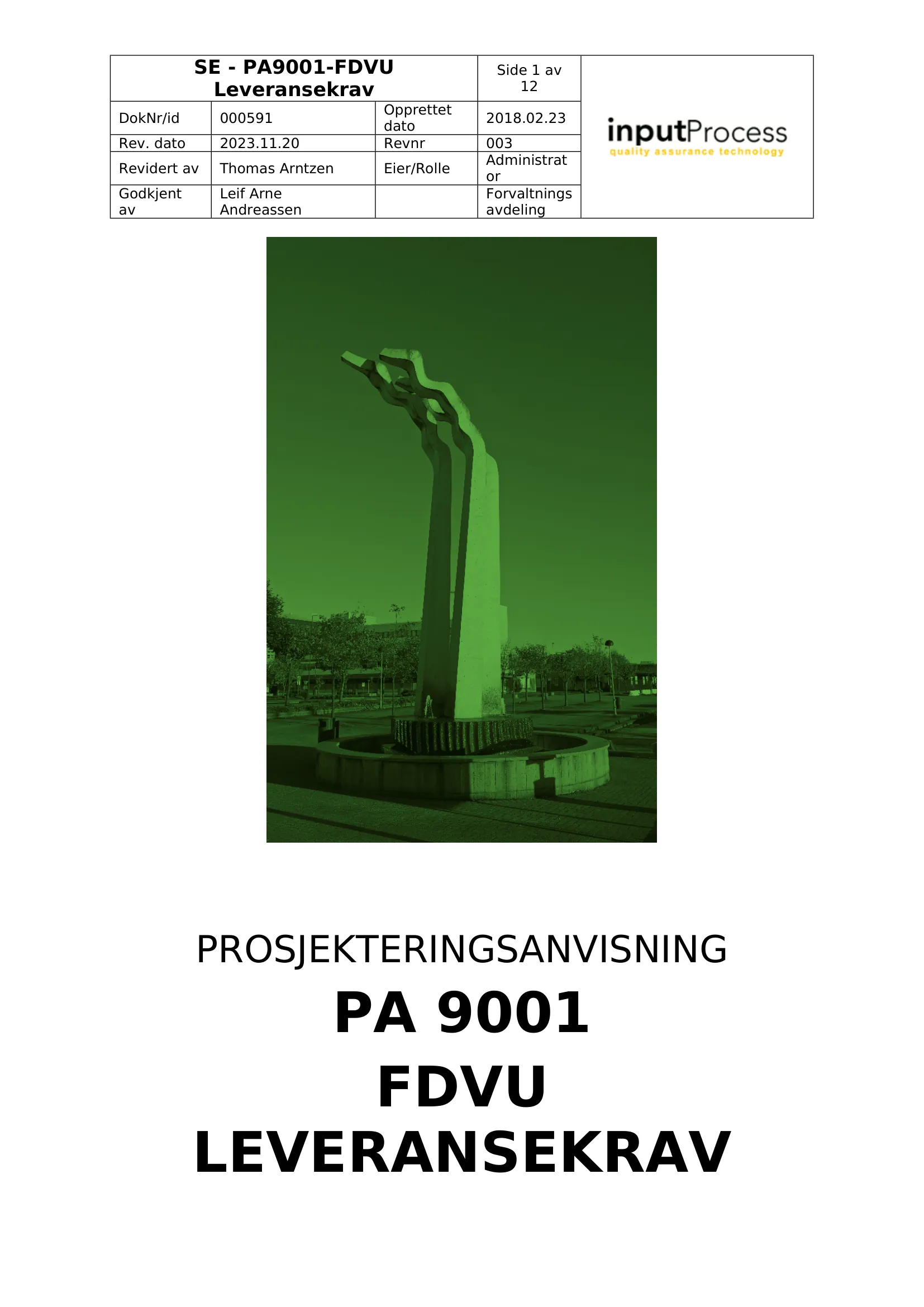 Kravspesifikasjon