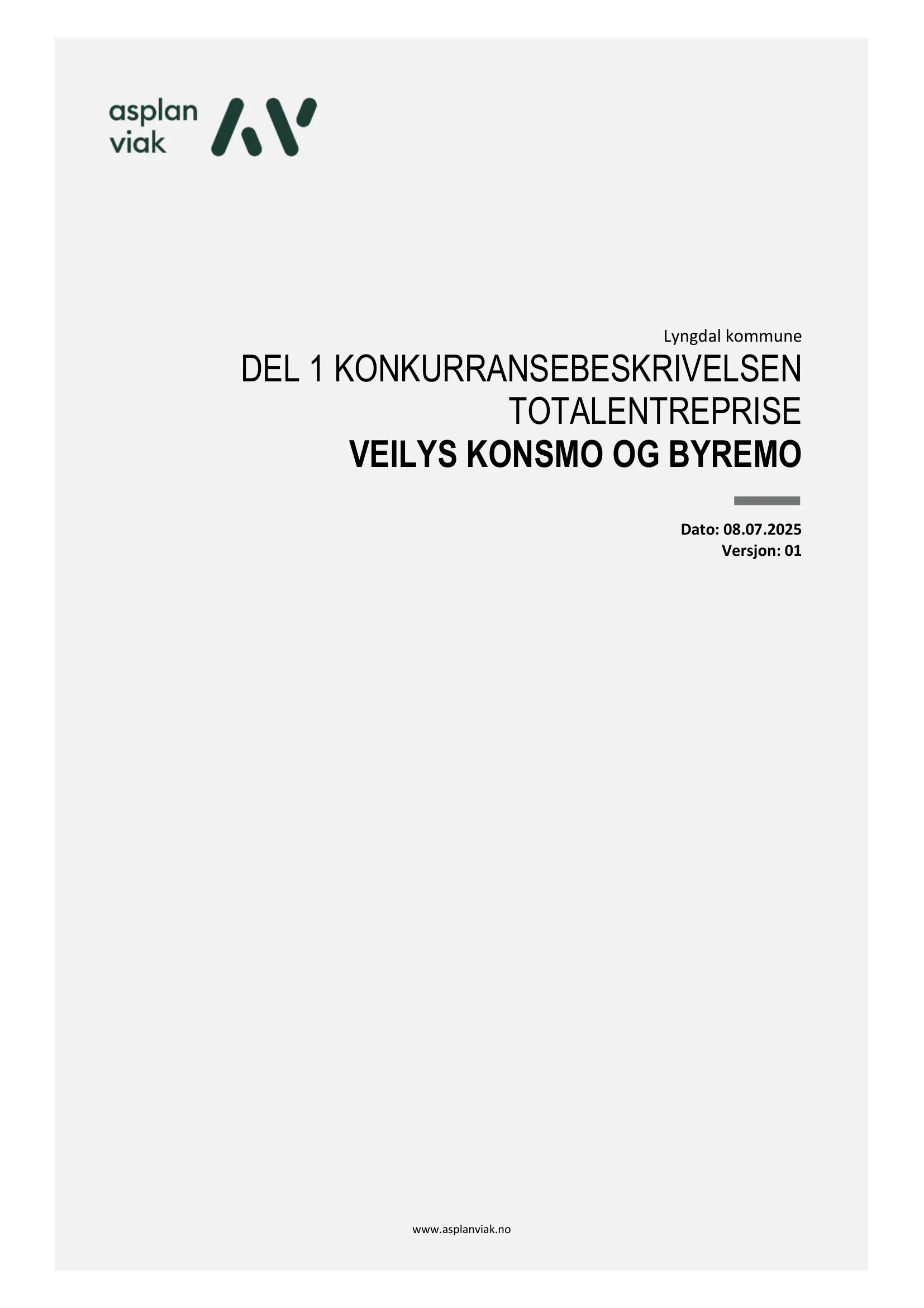 Konkurransebeskrivelse