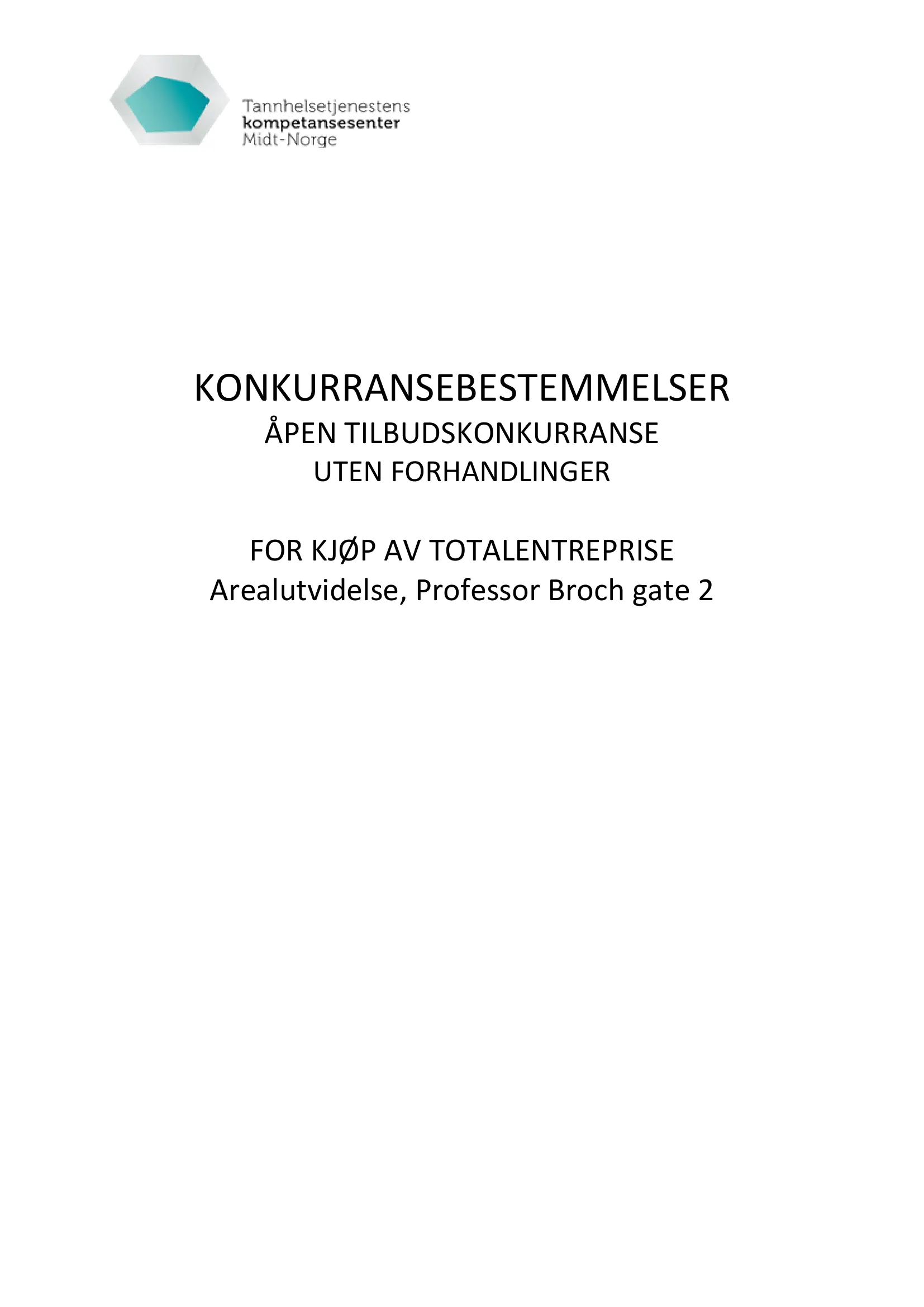 Konkurransebeskrivelse