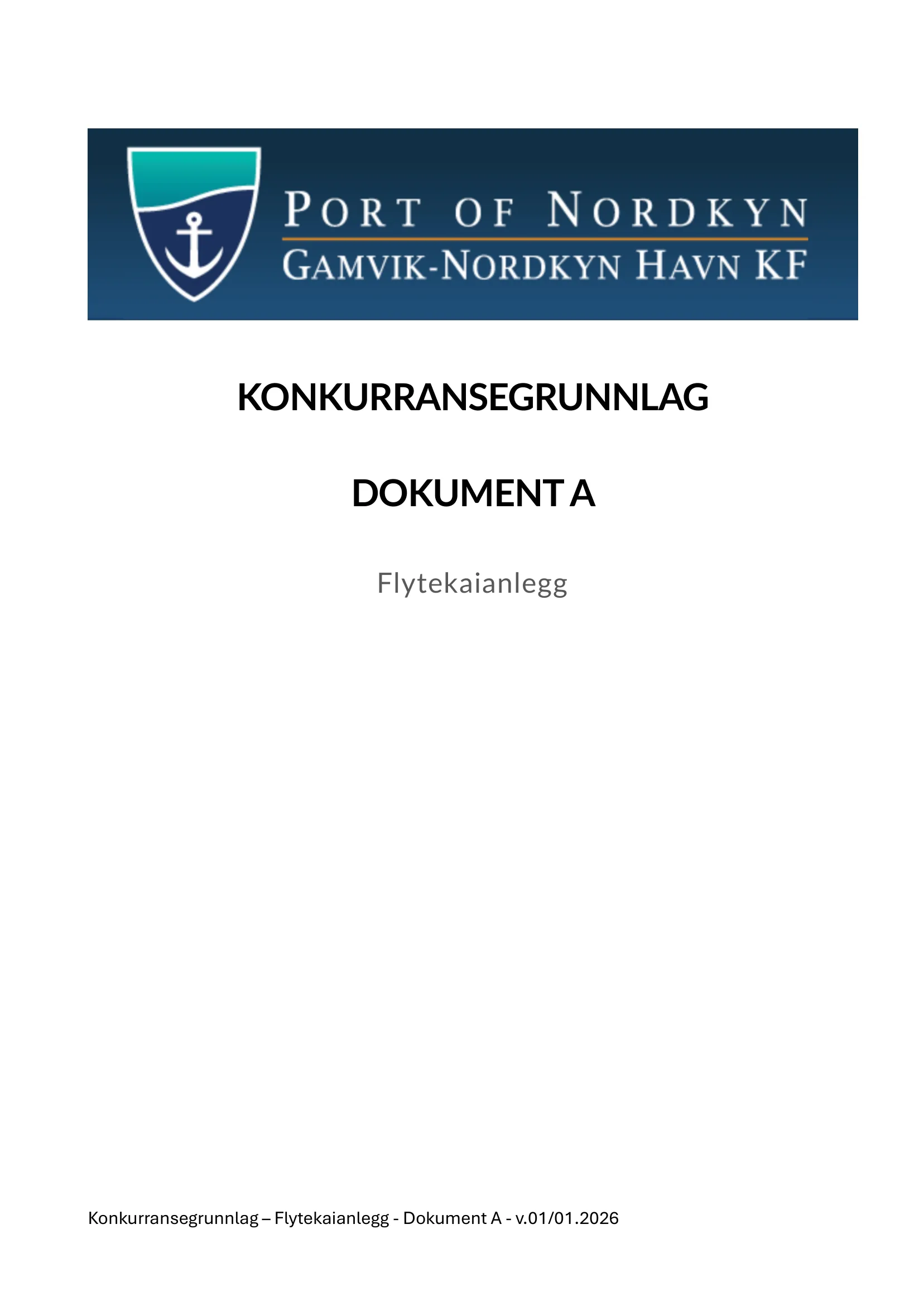 Konkurransebeskrivelse