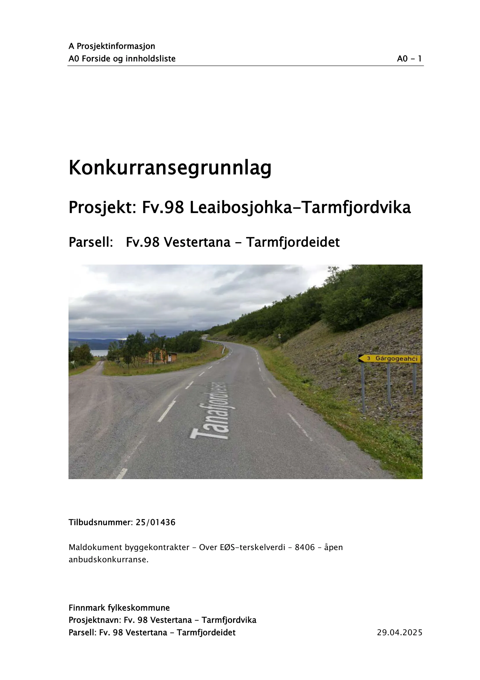 Konkurransebeskrivelse