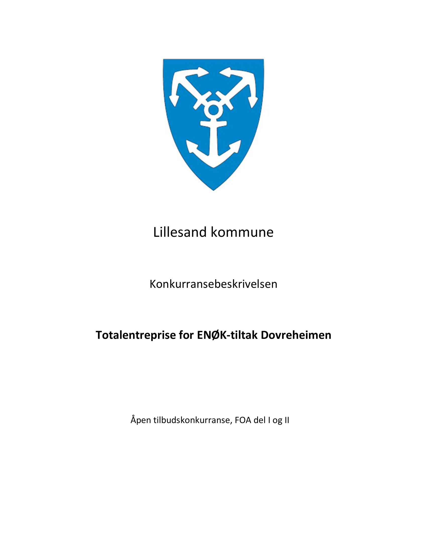 Konkurransebeskrivelse