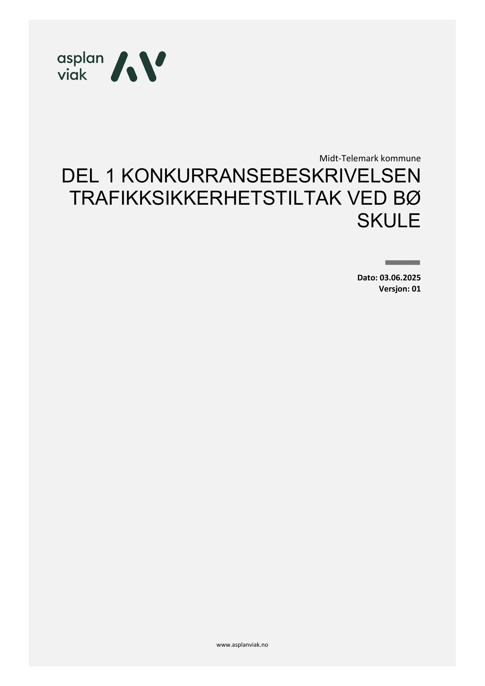 Konkurransebeskrivelse