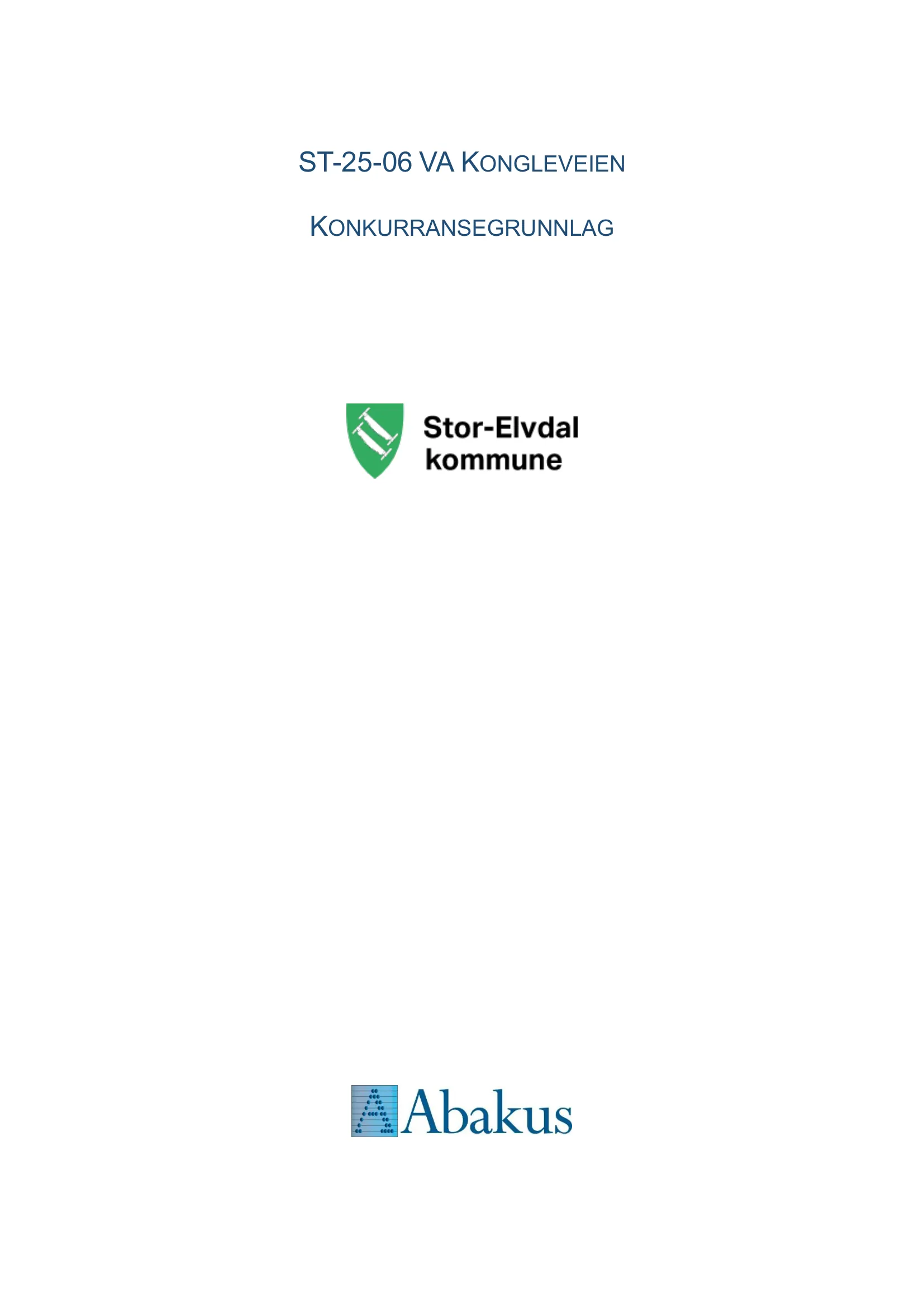 Konkurransebeskrivelse