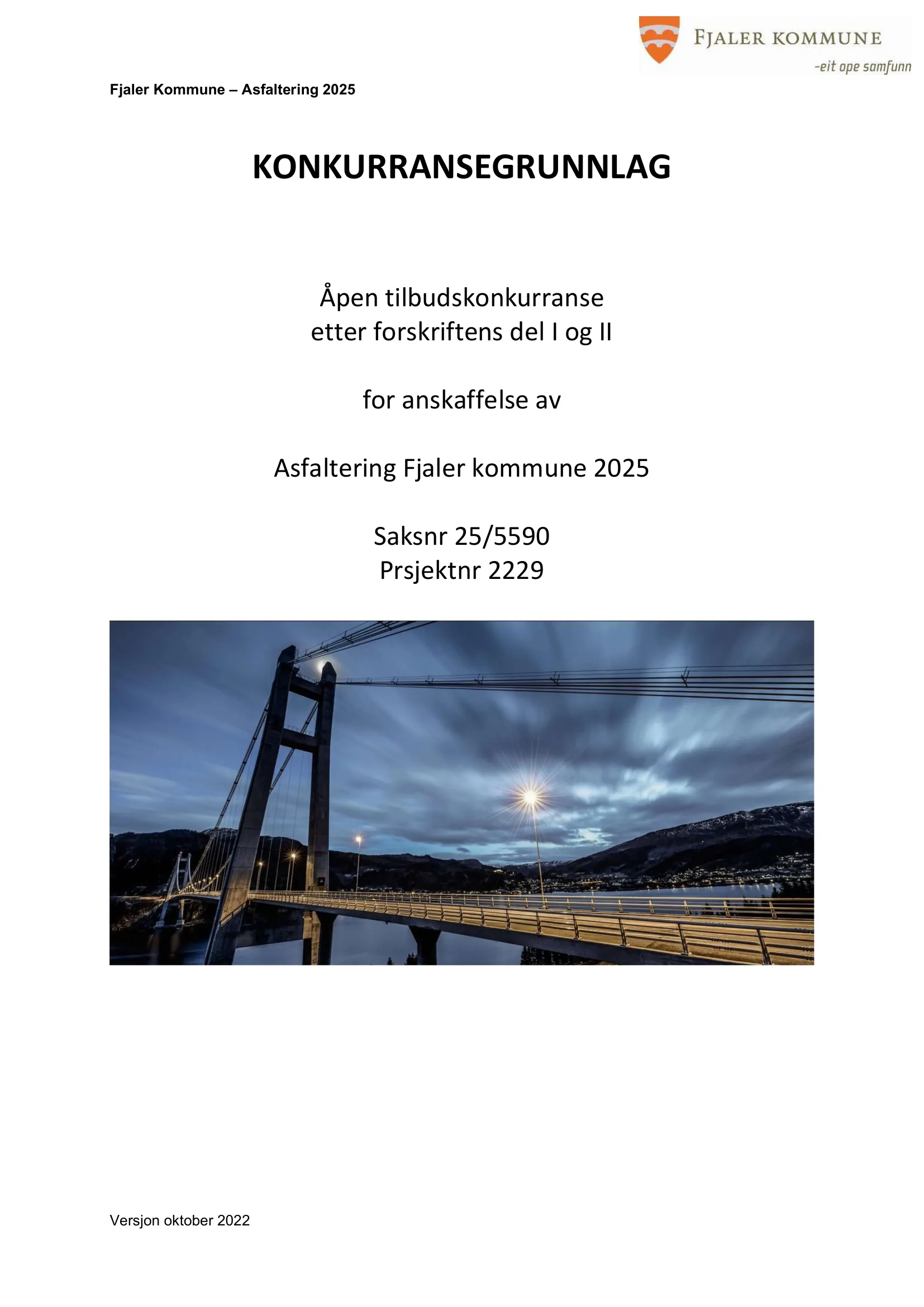 Konkurransebeskrivelse