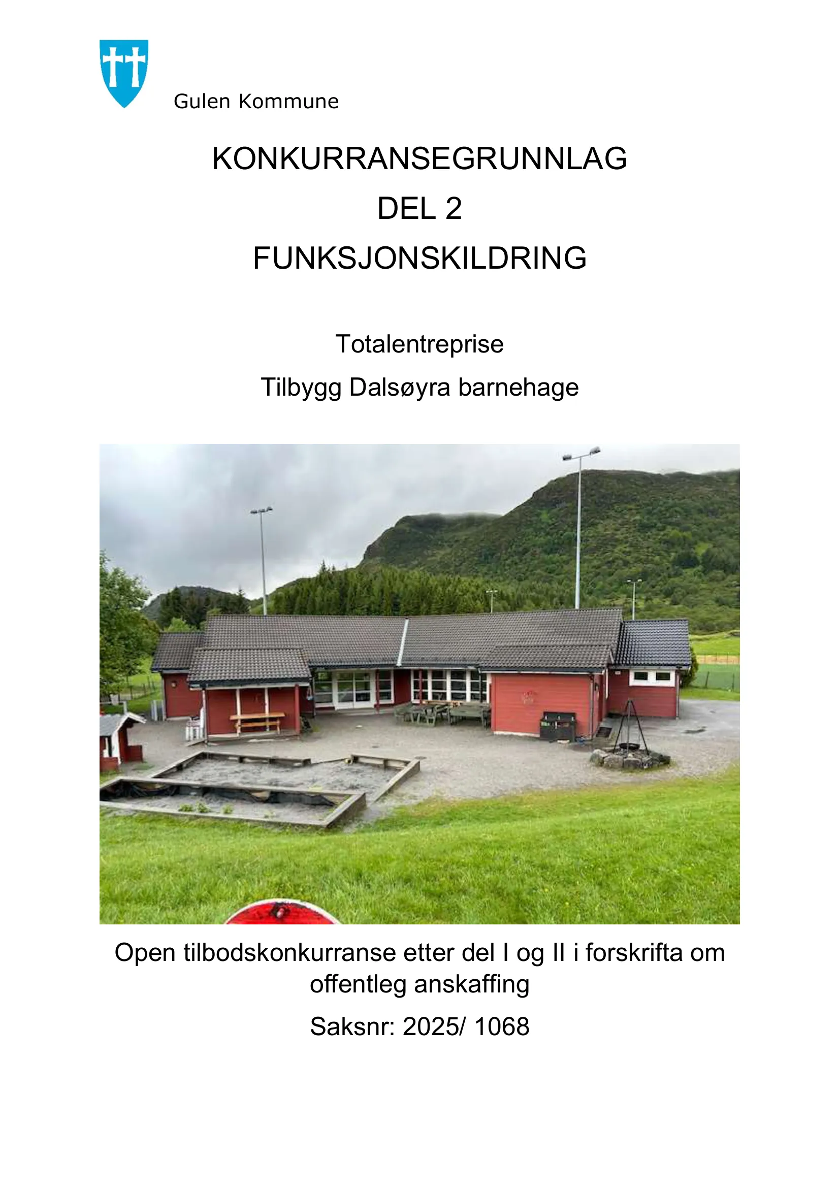 Konkurransebeskrivelse
