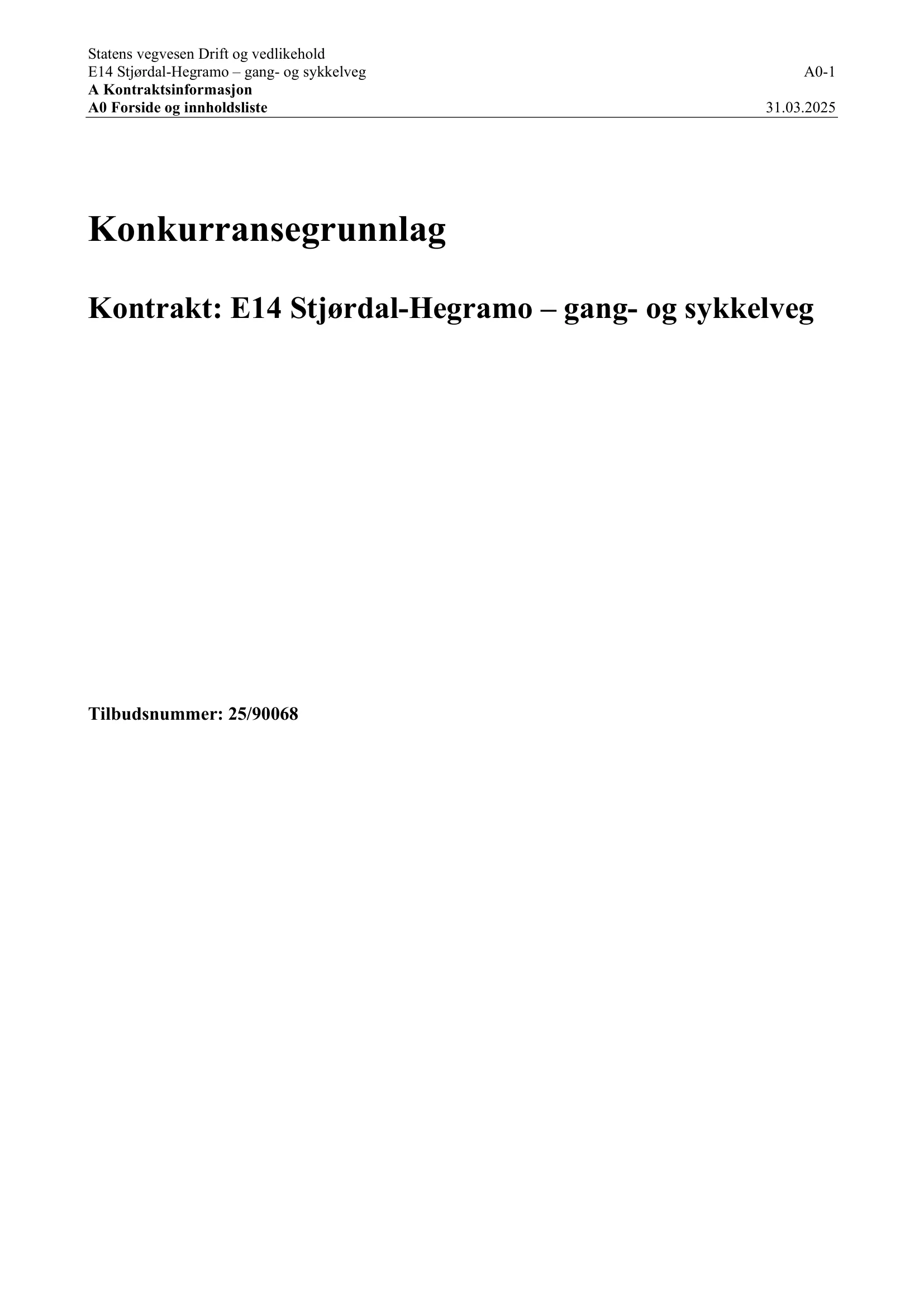 Konkurransebeskrivelse
