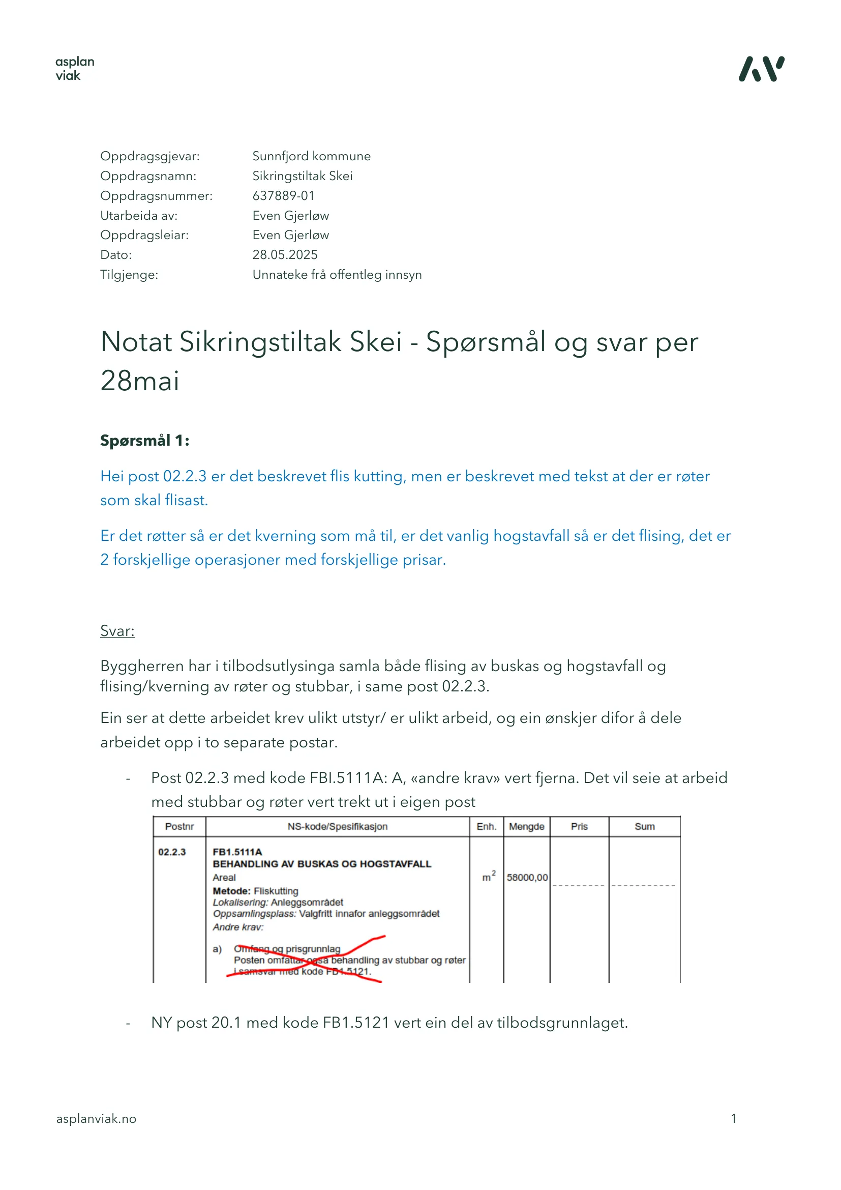 Konkurransebeskrivelse
