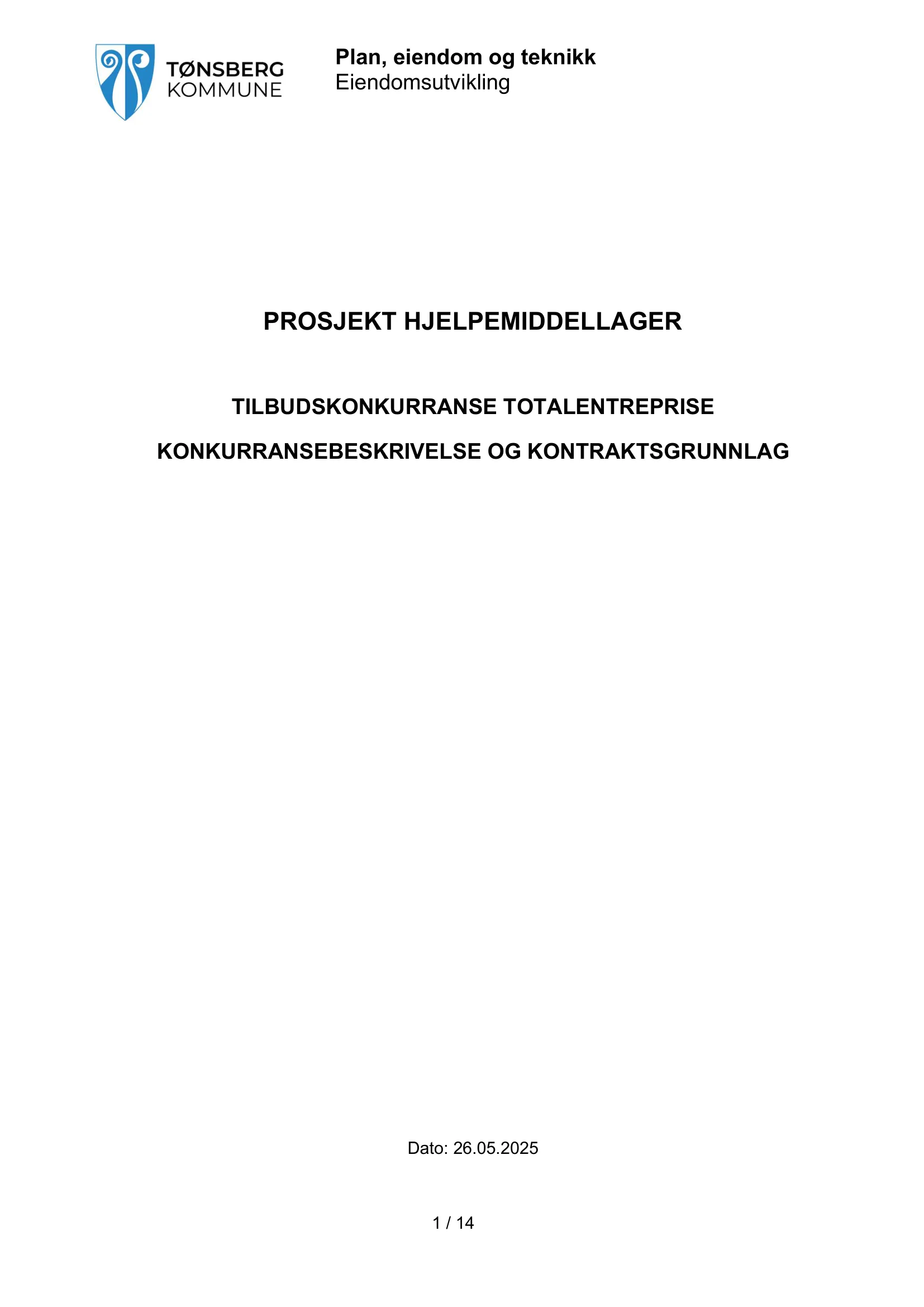 Konkurransebeskrivelse