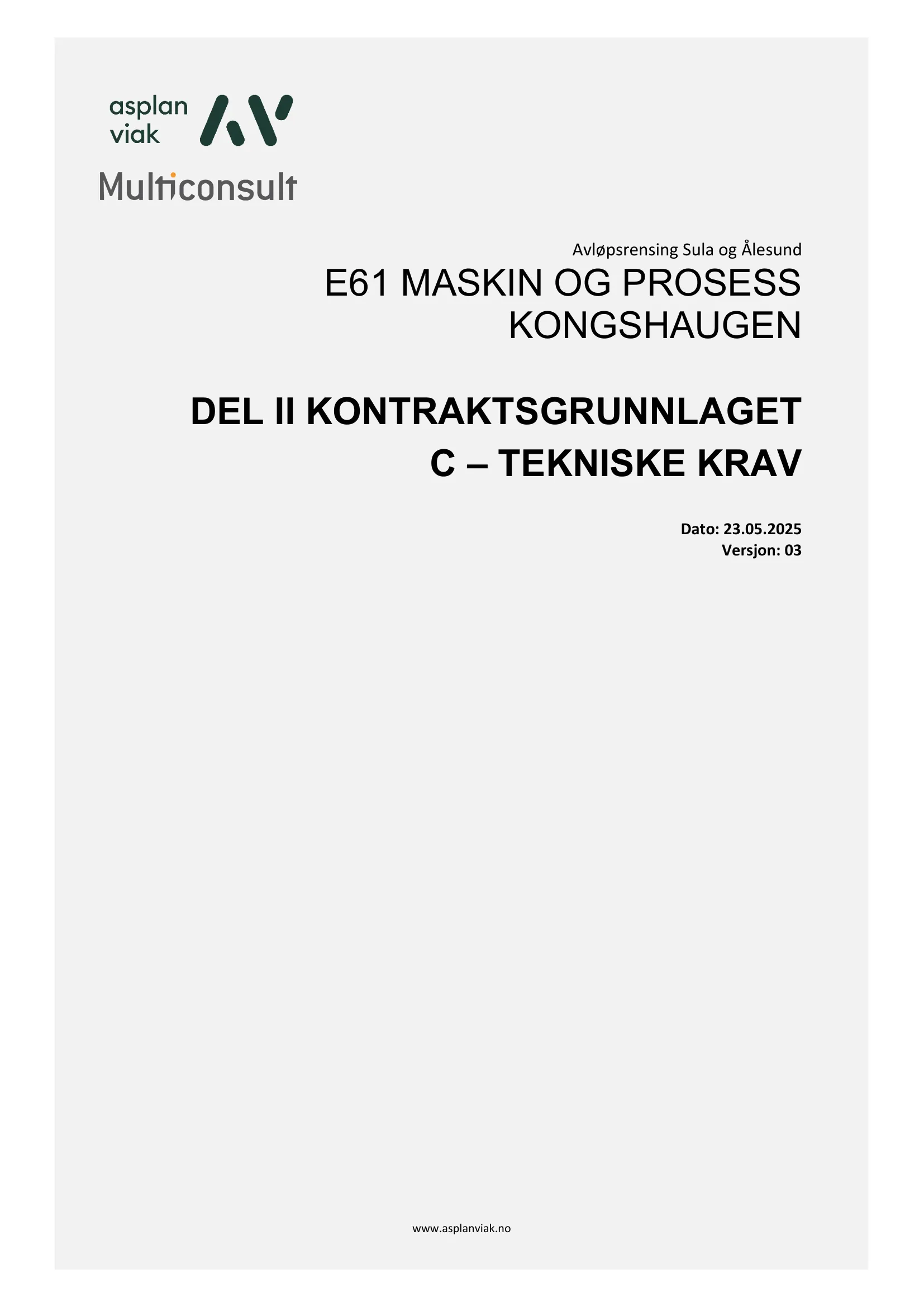 Kravspesifikasjon