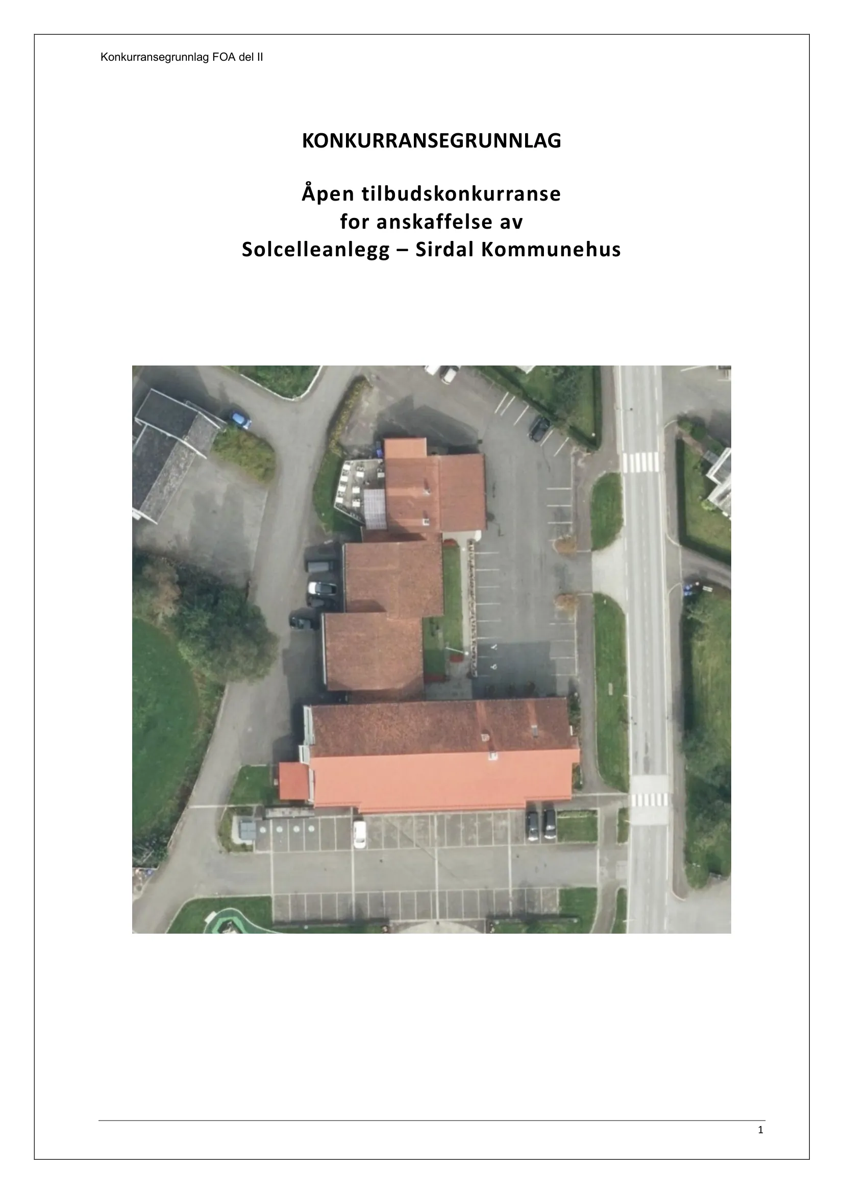 Konkurransebeskrivelse