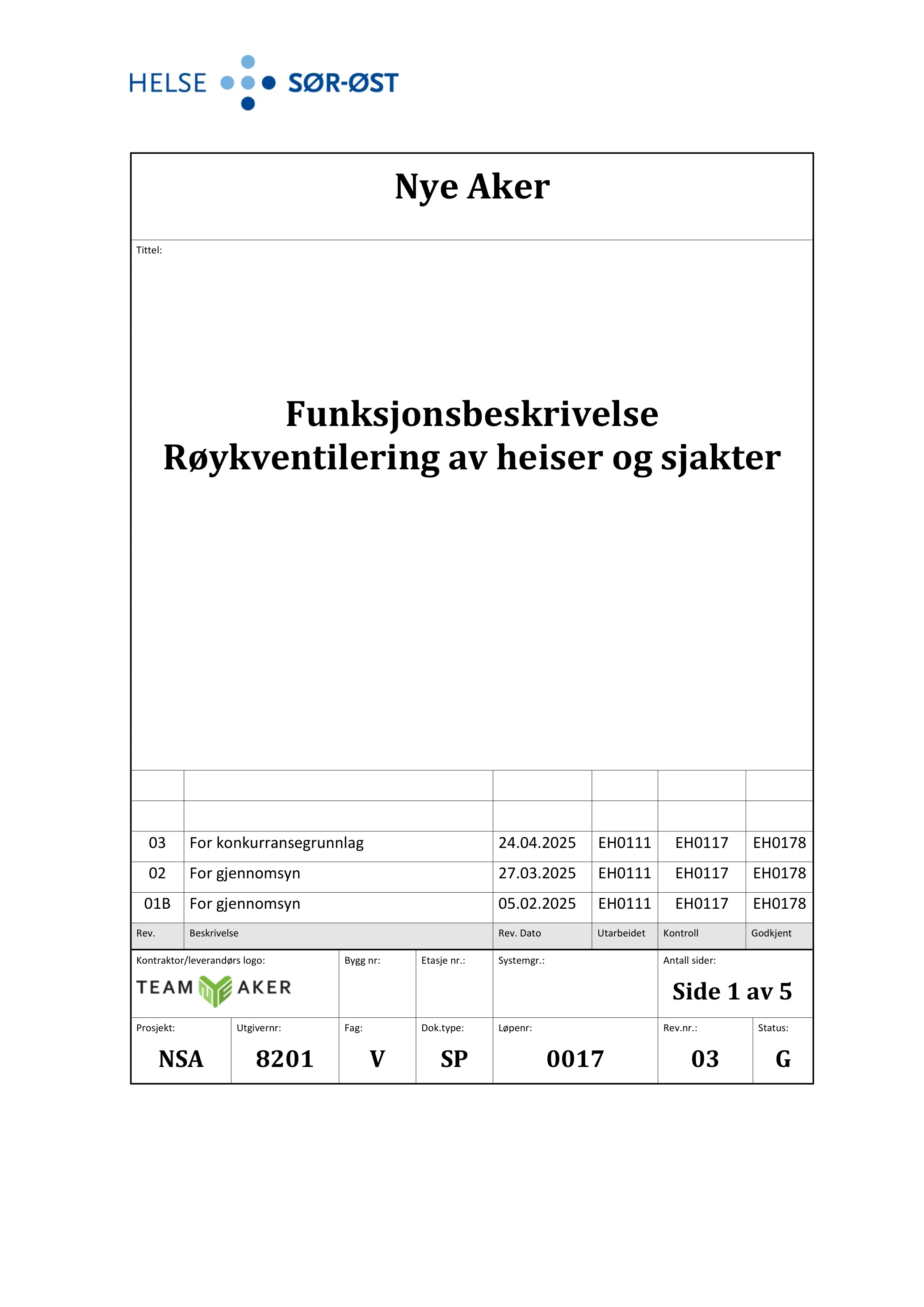 Kravspesifikasjon