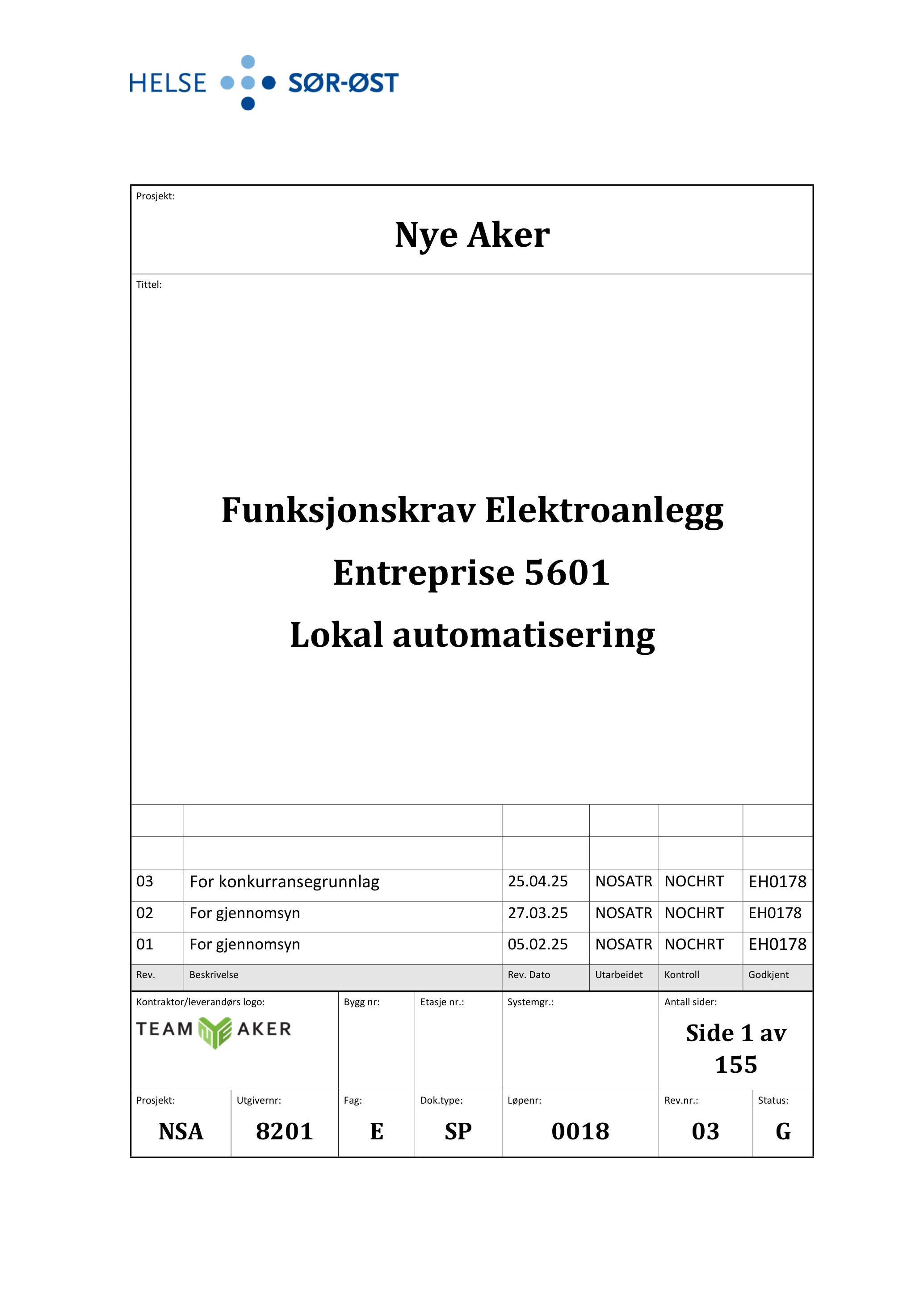 Kravspesifikasjon