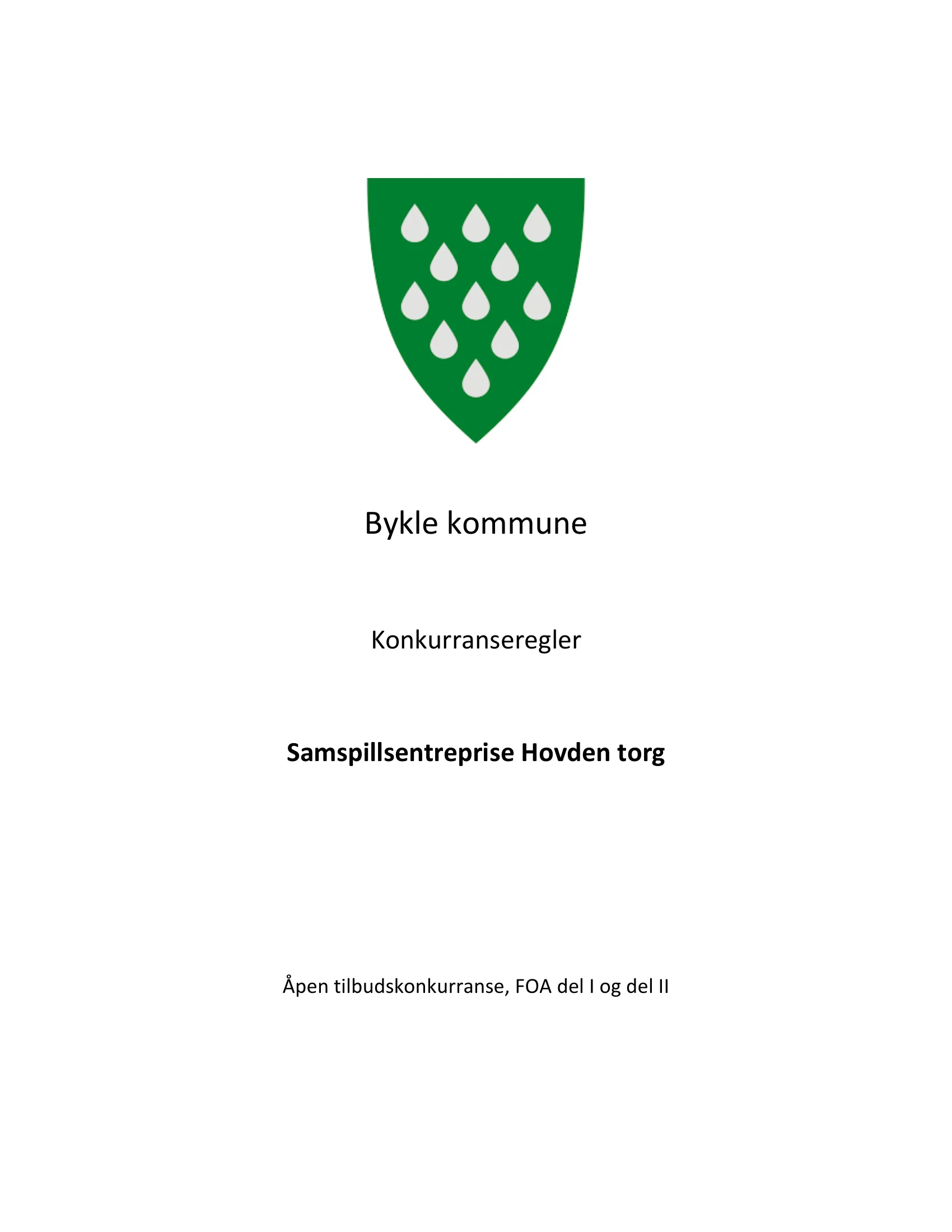 Konkurransebeskrivelse