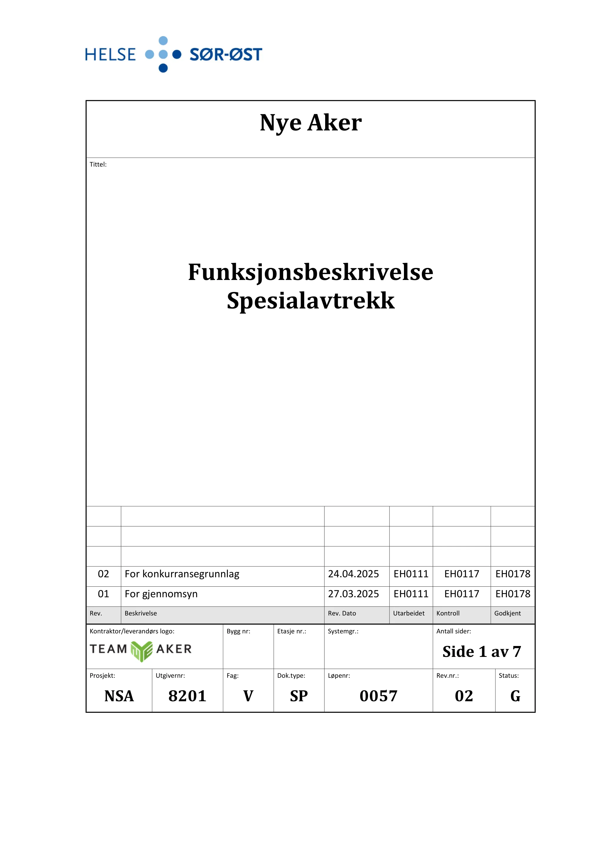 Kravspesifikasjon