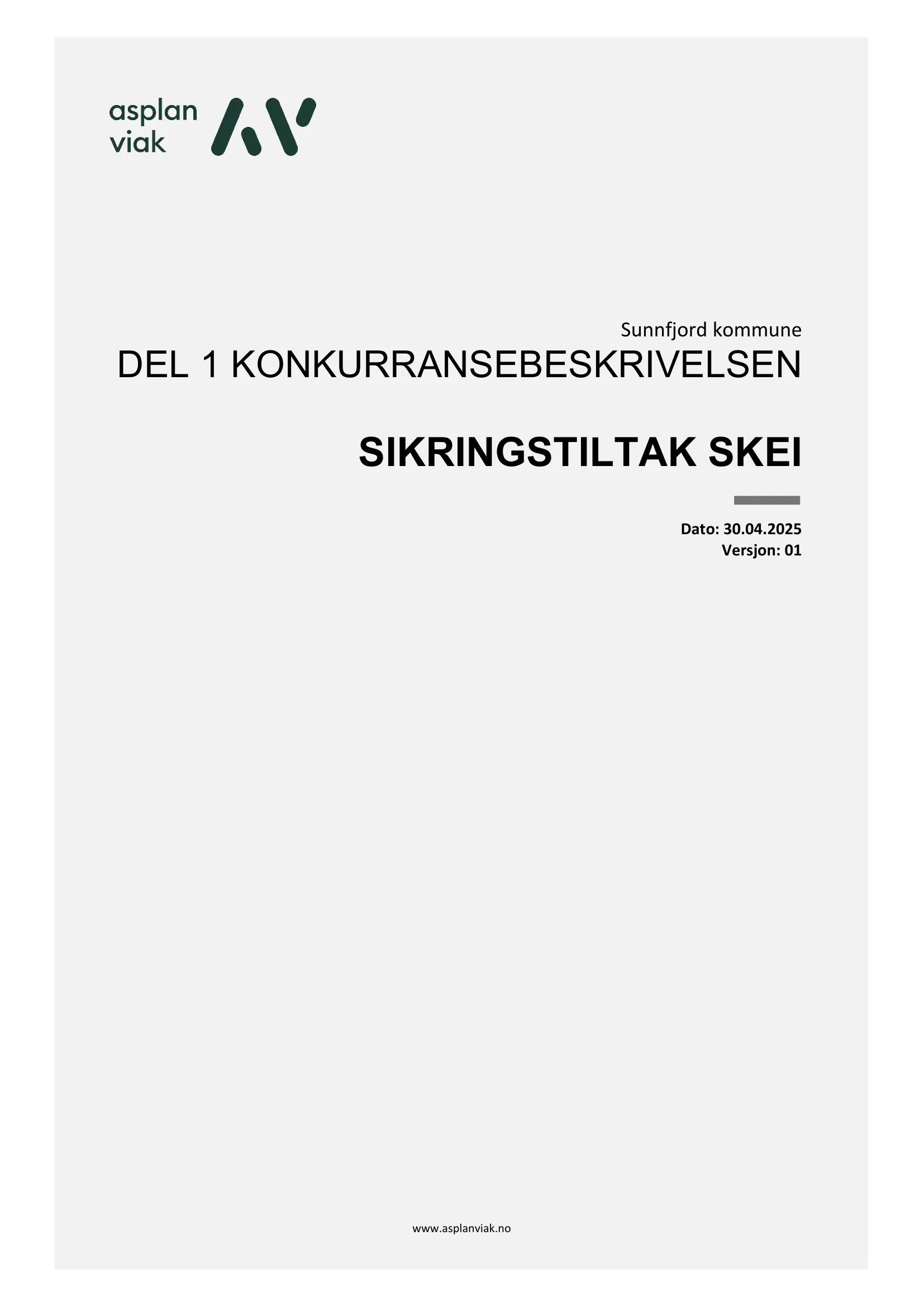 Konkurransebeskrivelse