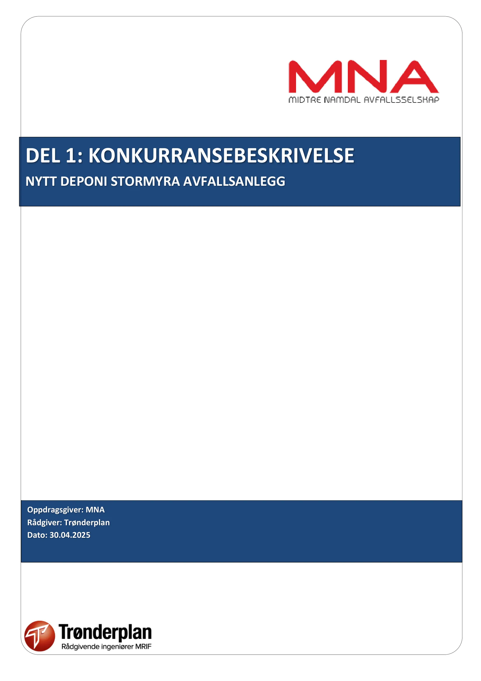 Konkurransebeskrivelse